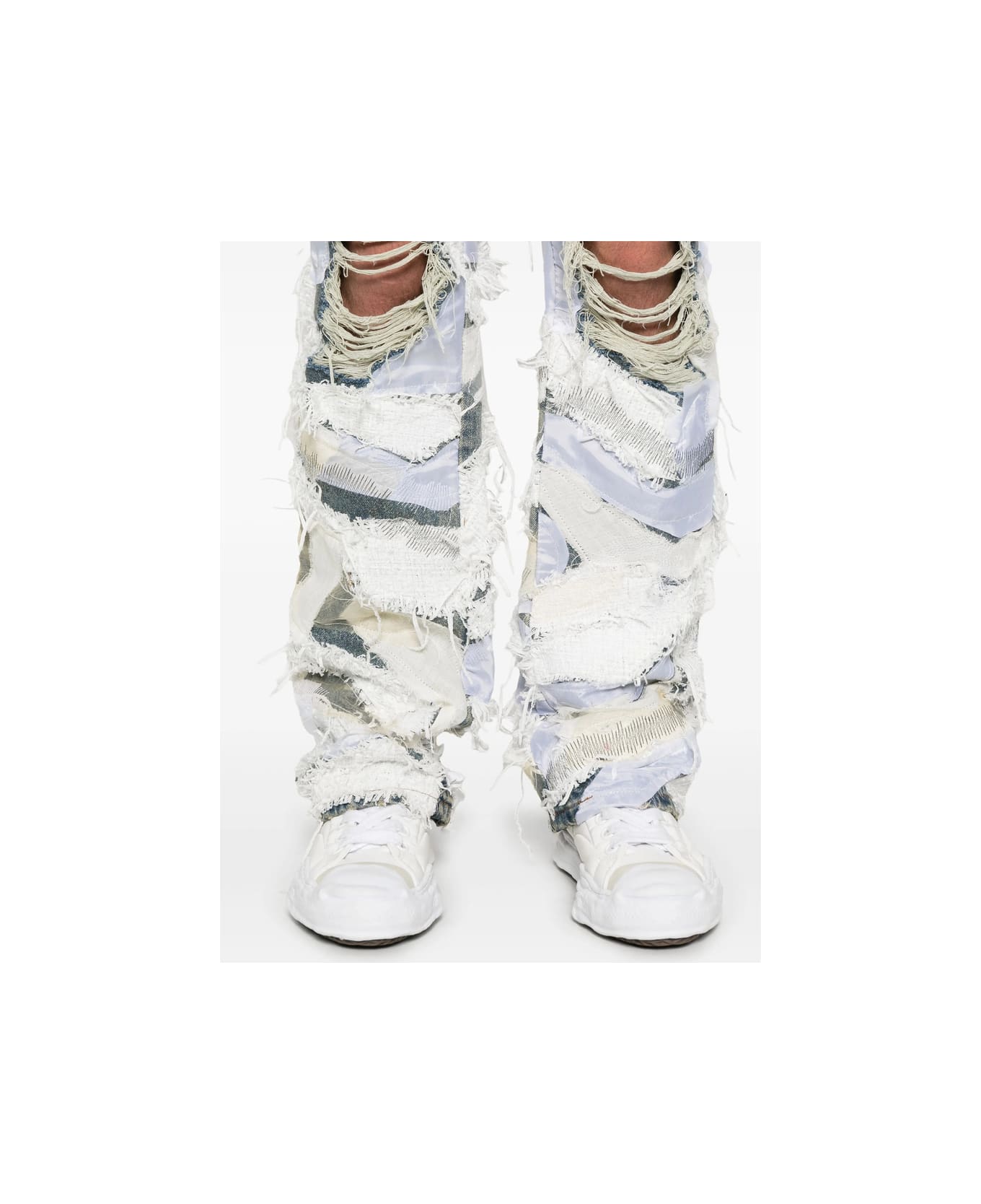 Who Decides War Jeans - WHITE/BLUE