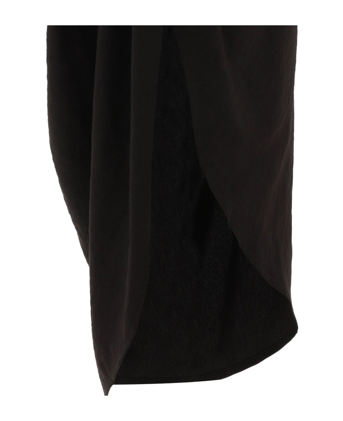 Jacquemus La Jupe Saudade Draped Skirt - Black スカート