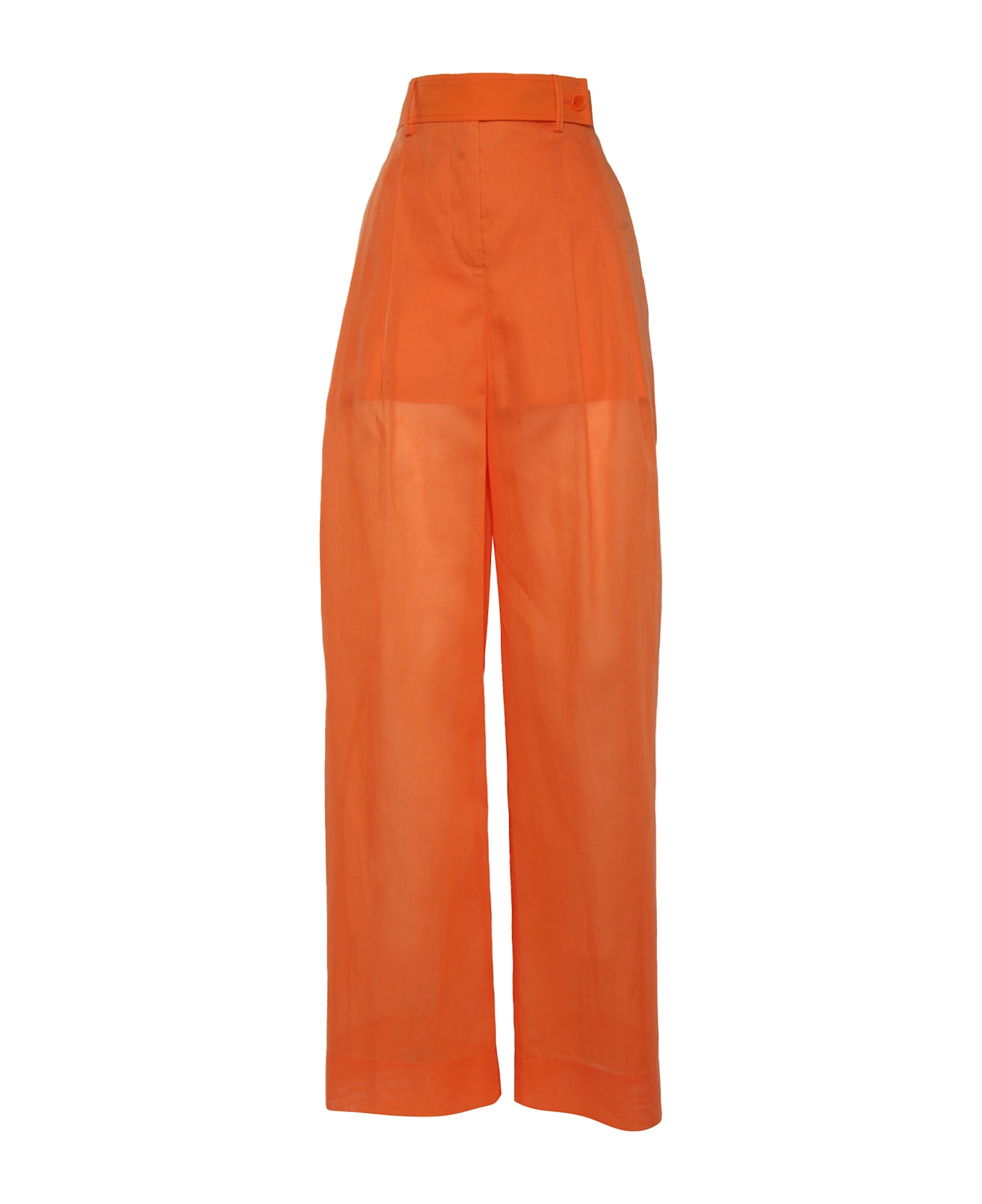Alberta Ferretti Orange Pants - ORANGE