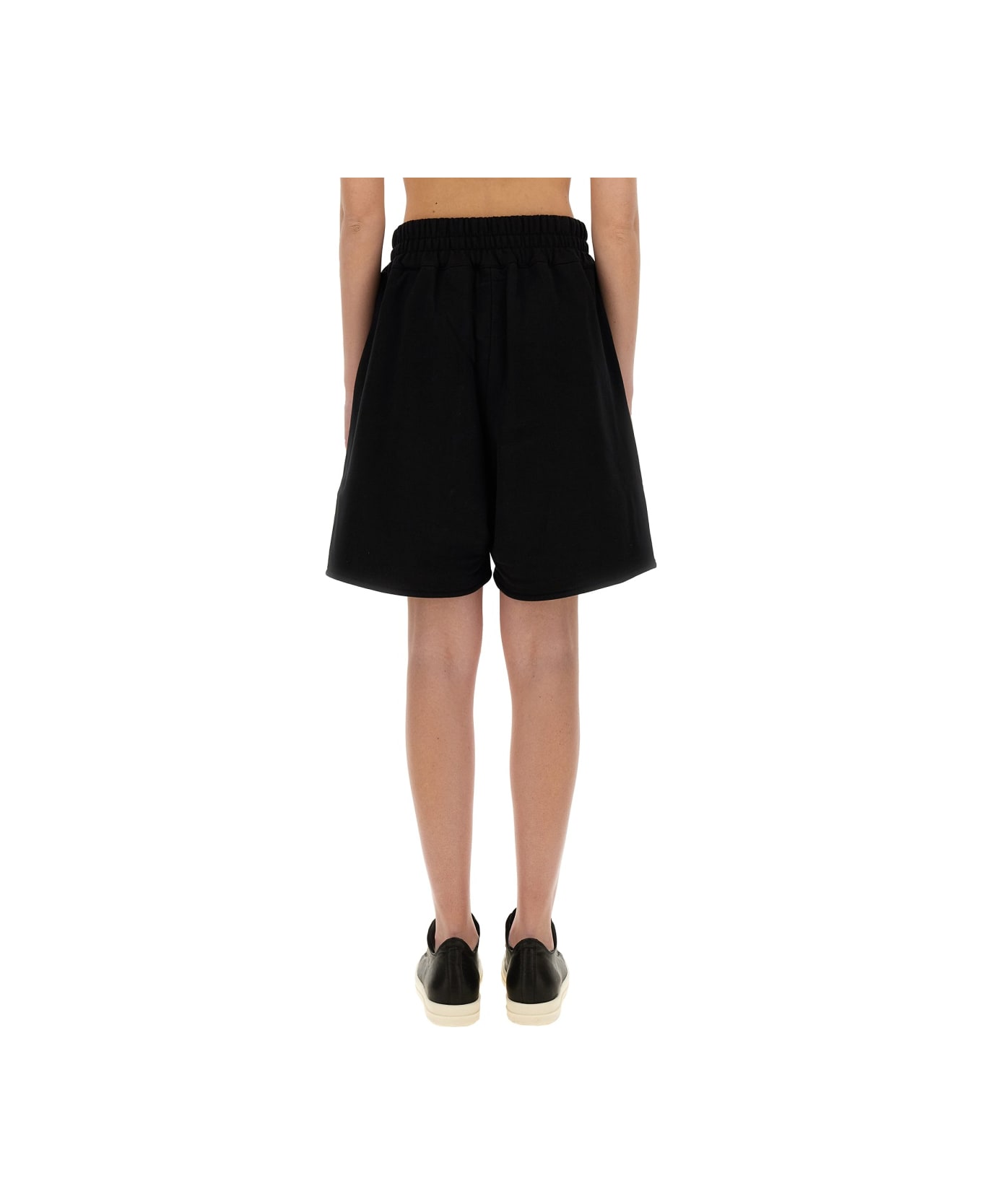 Rick Owens x Champion Cotton Shorts - BLACK