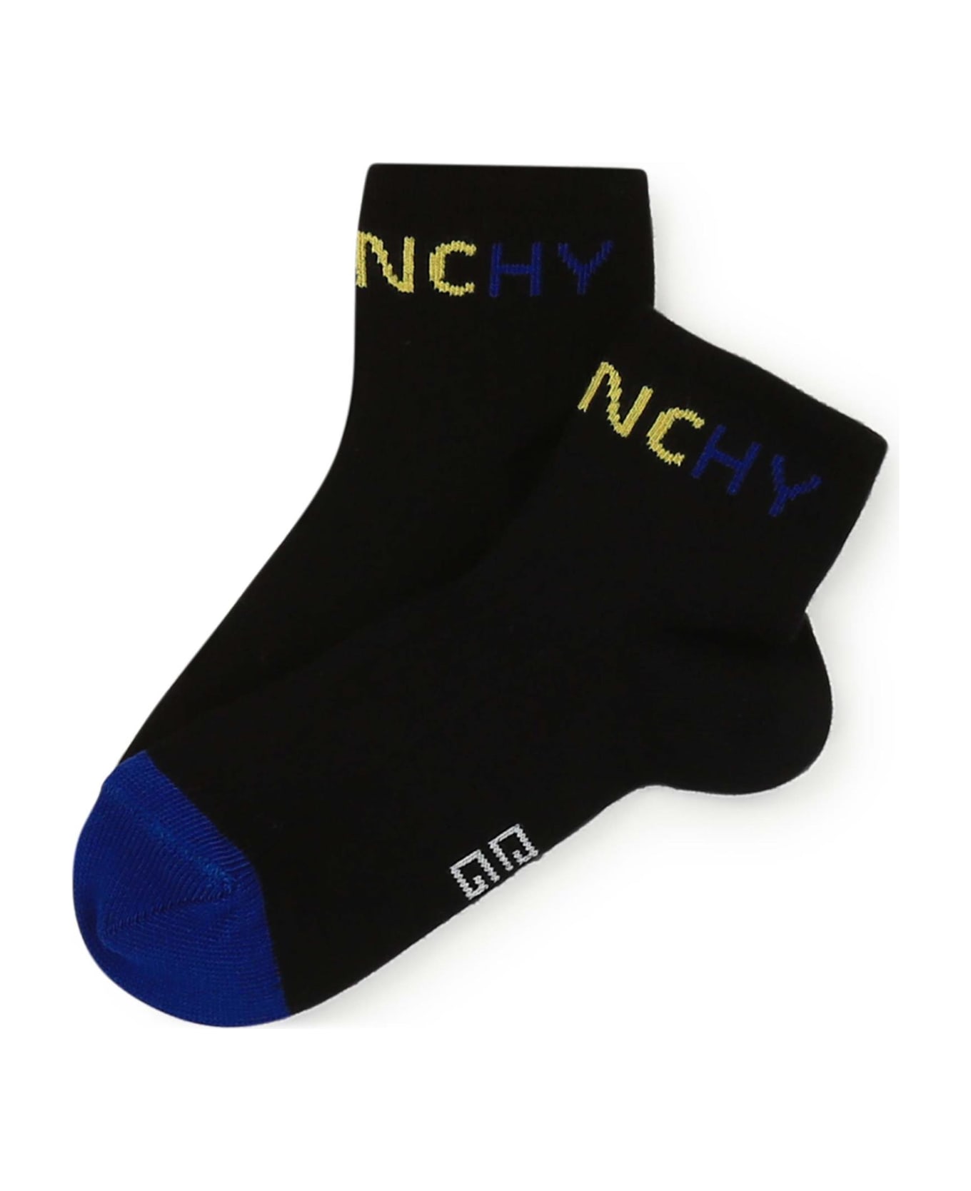 Givenchy Socks With Logo - Black