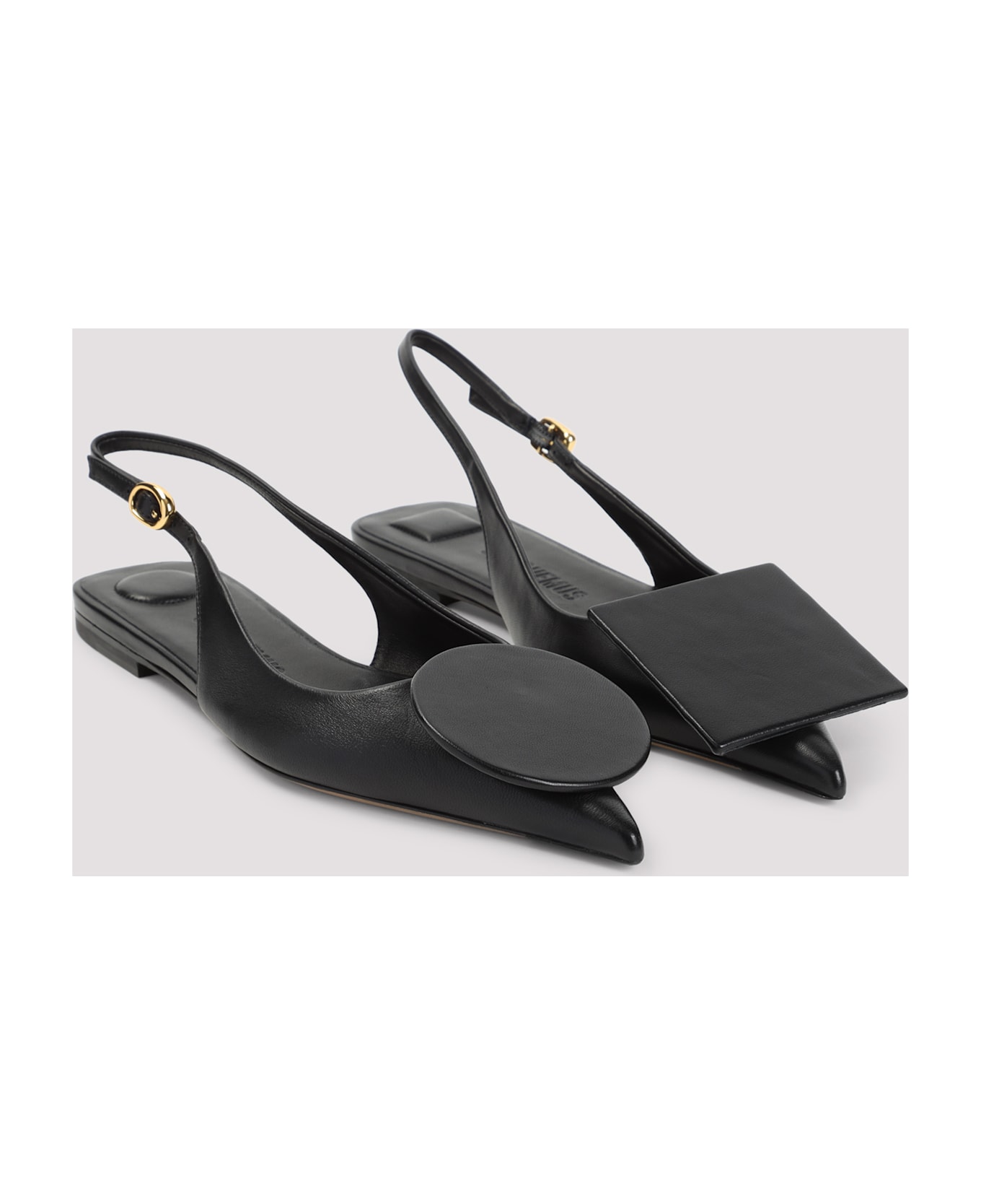 Jacquemus Duelo P Flats - Black