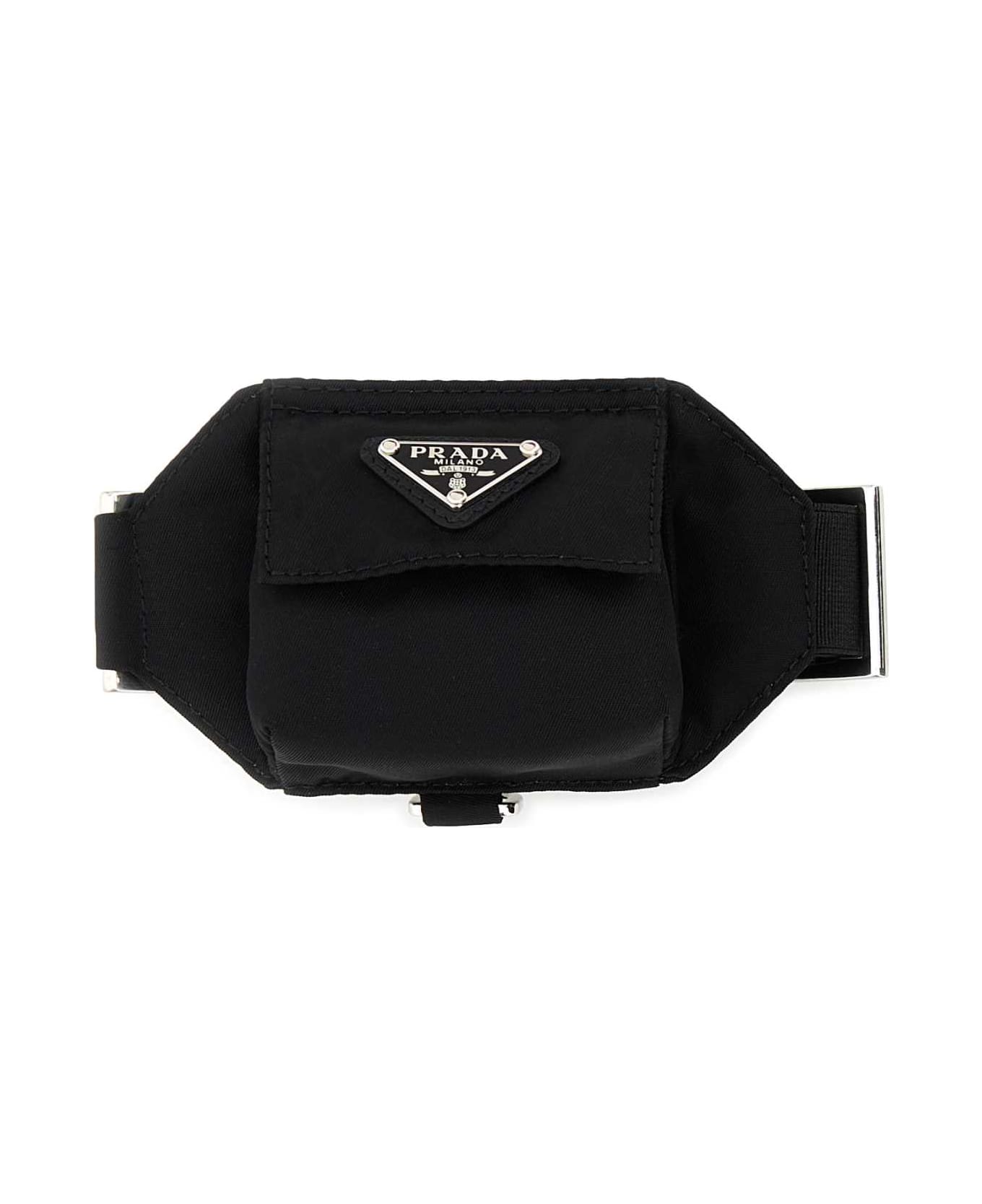 Prada Black Nylon Cuff - NERO