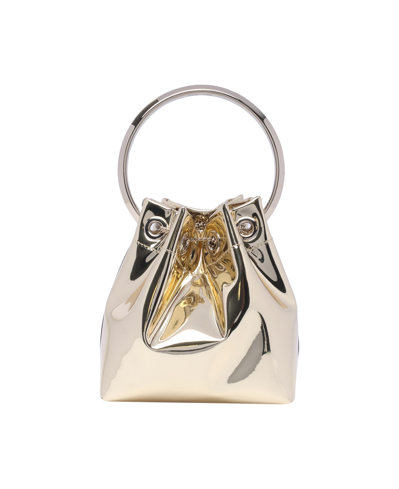 Jimmy Choo Bon Bon Bucket Bag - Golden