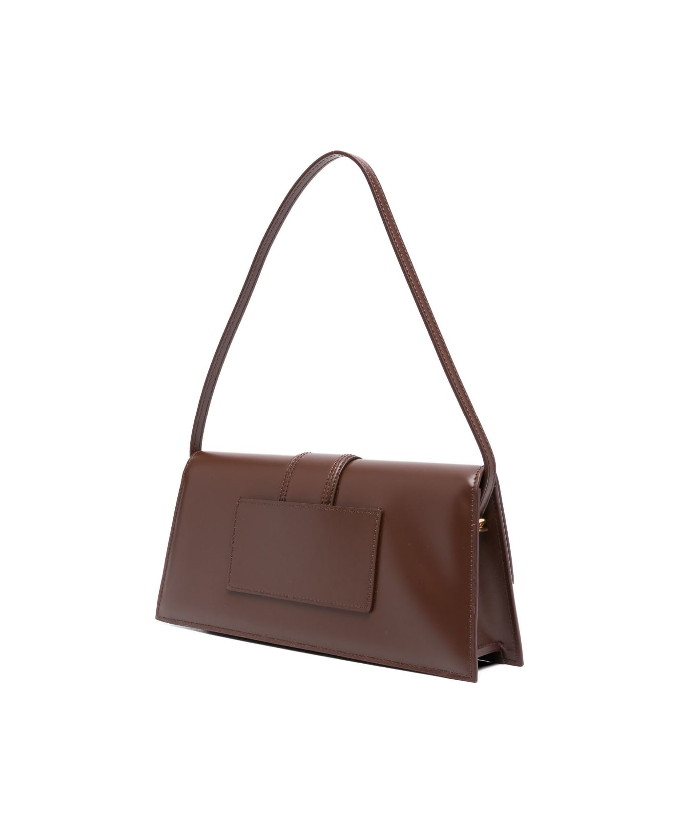 Jacquemus Le Bambino Long Leather Shoulder Bag - Brown