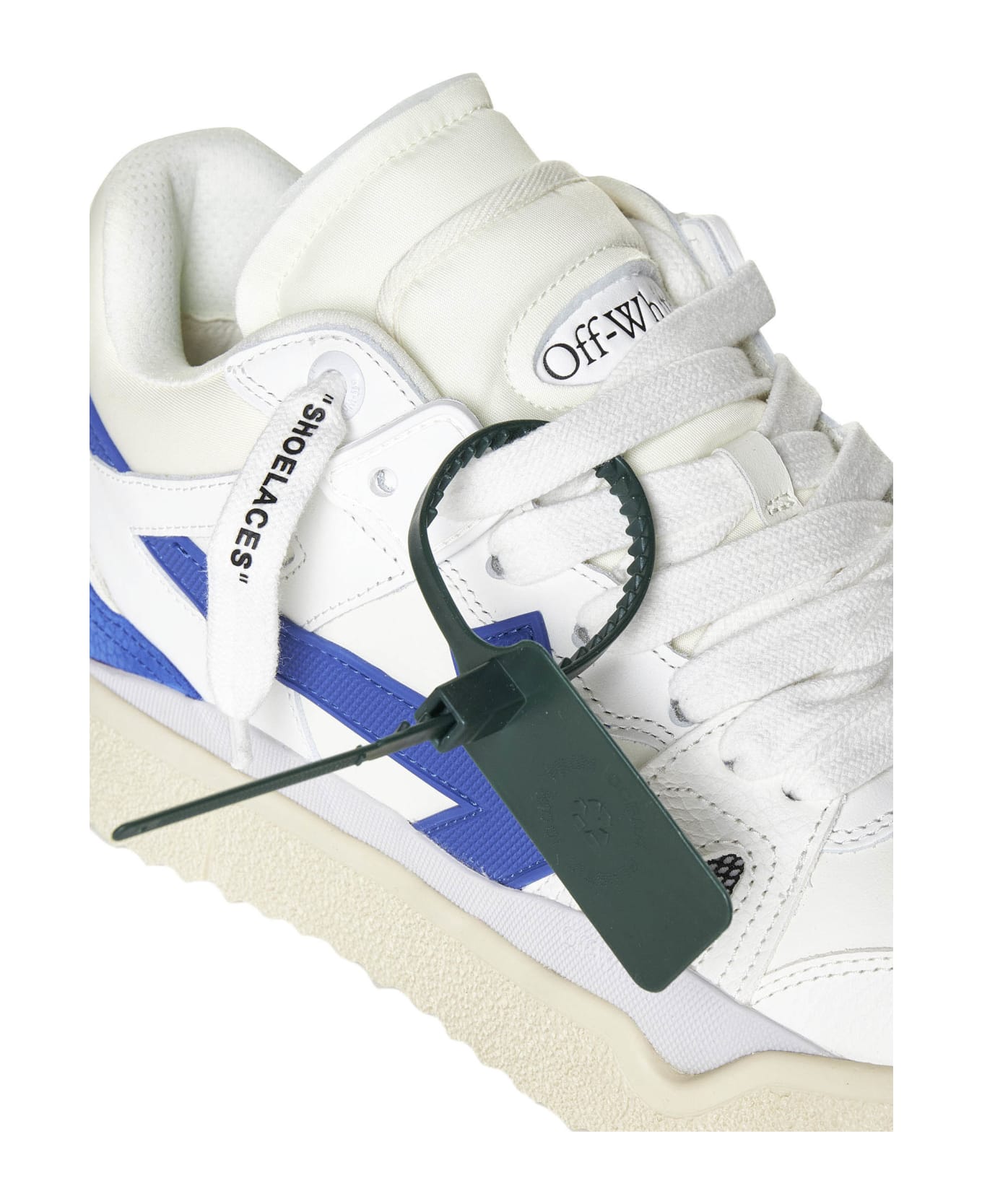 Off-White Sneakers - White blue fluo