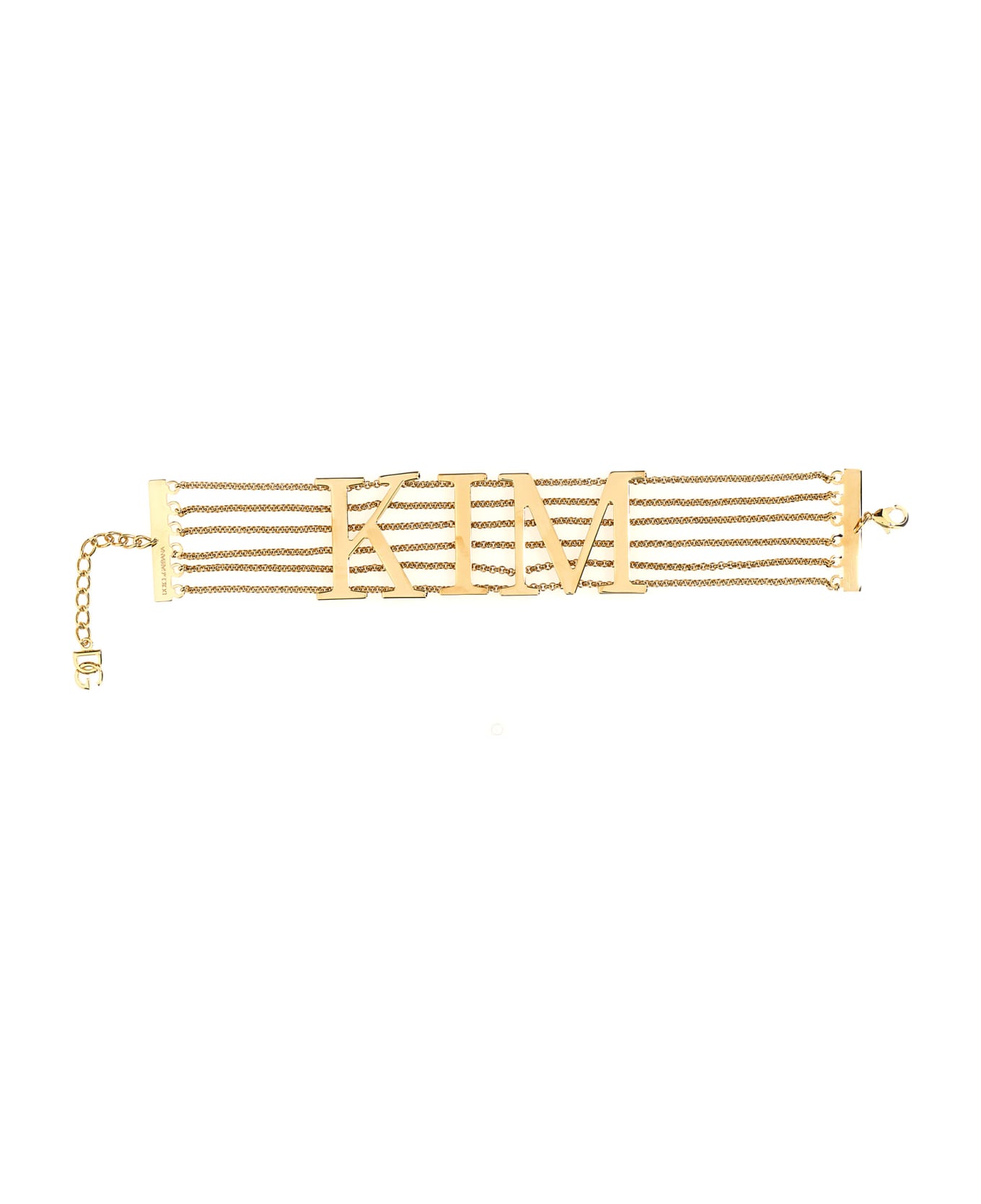Dolce & Gabbana 'kim' Choker Necklace - Gold