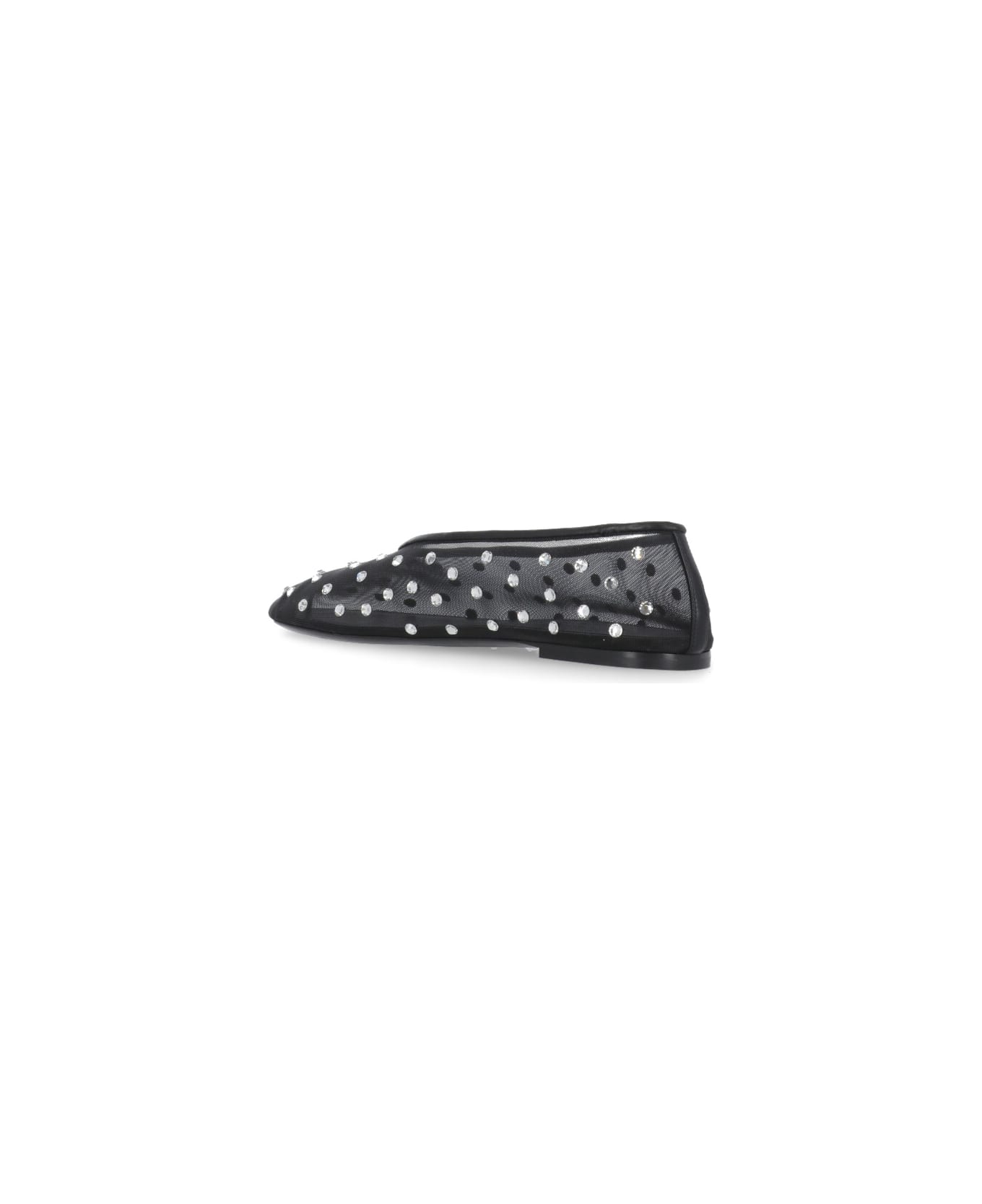 Khaite Marcy Flats Ballet Shoes - Black