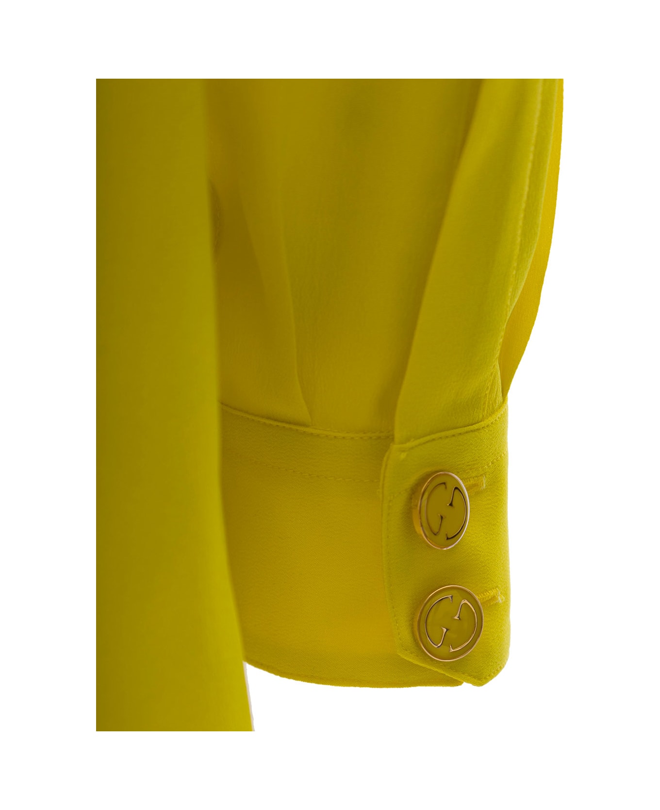 Gucci Silk Shirt - Yellow 
Orange