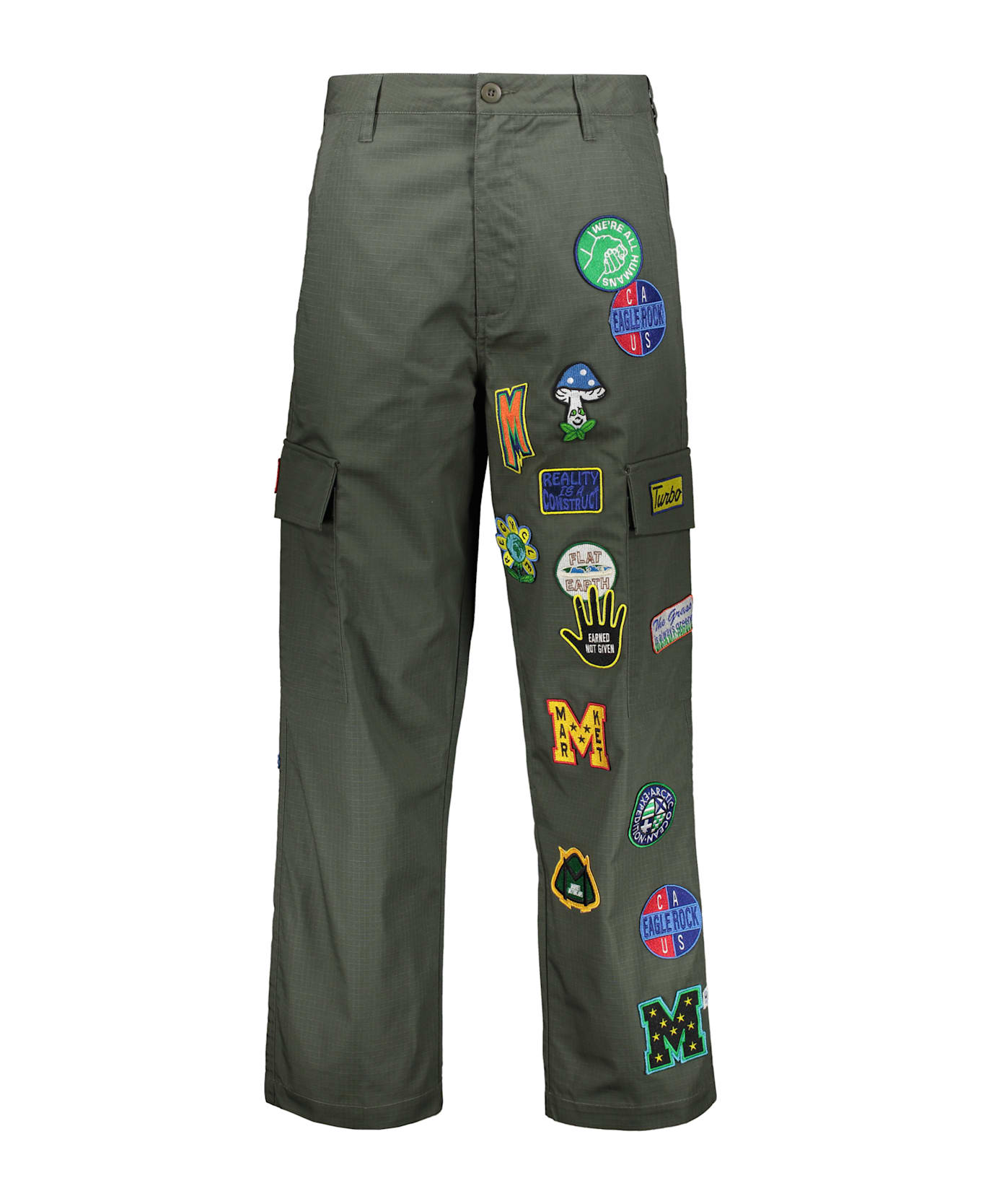 Market Cargo Trousers - green