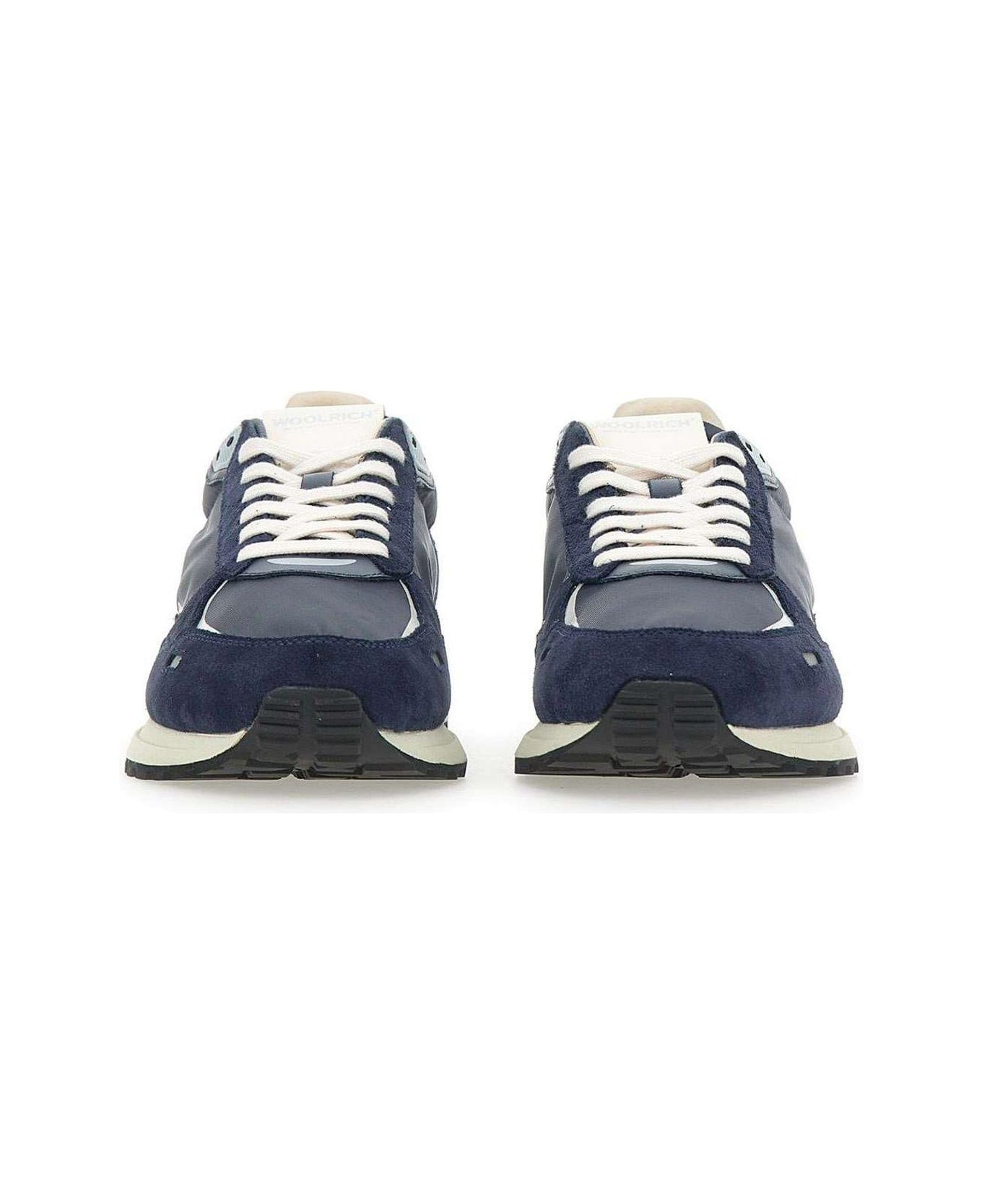 Woolrich Retro Lace-up Sneakers - Blue
