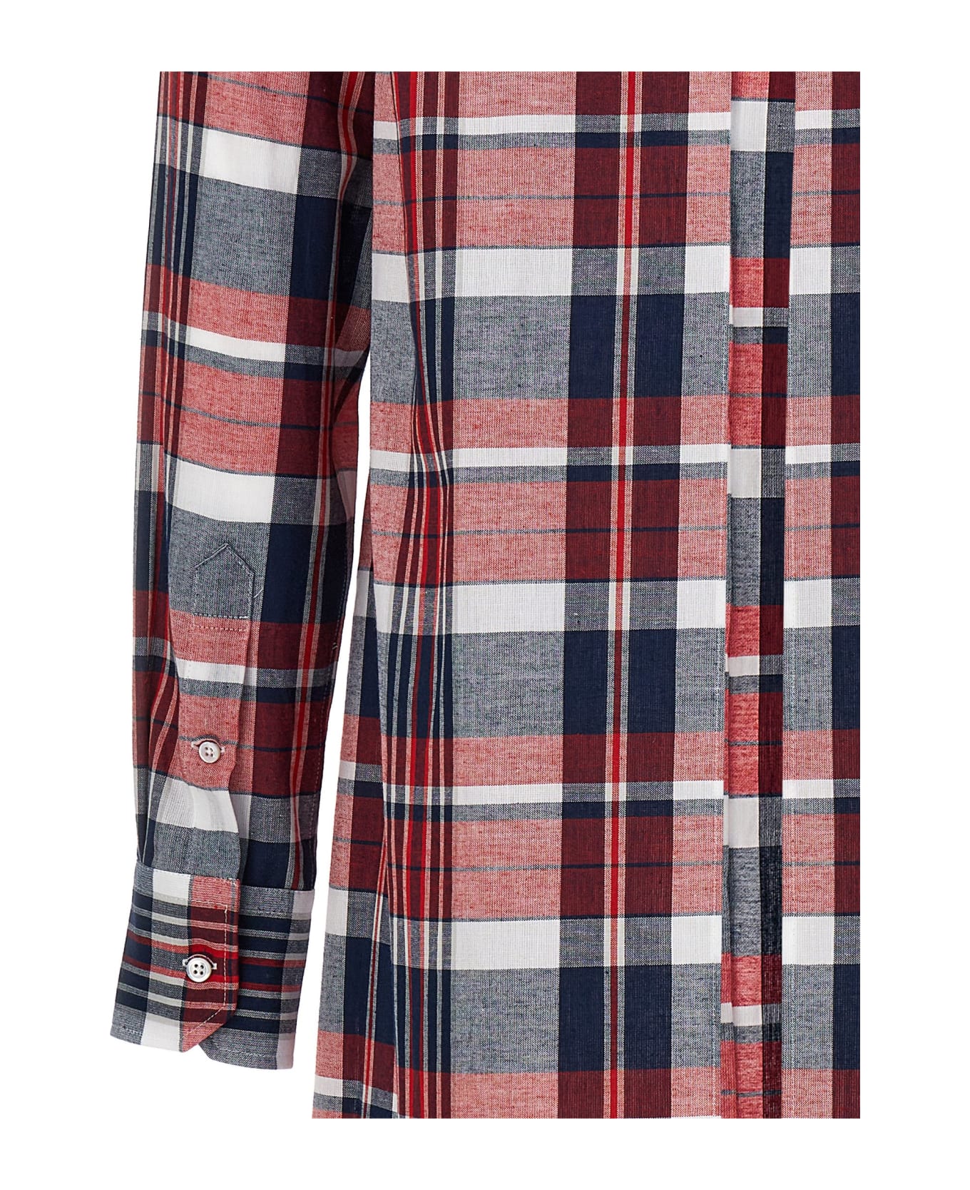 Thom Browne 'open Back Twisted' Shirt - Multicolor