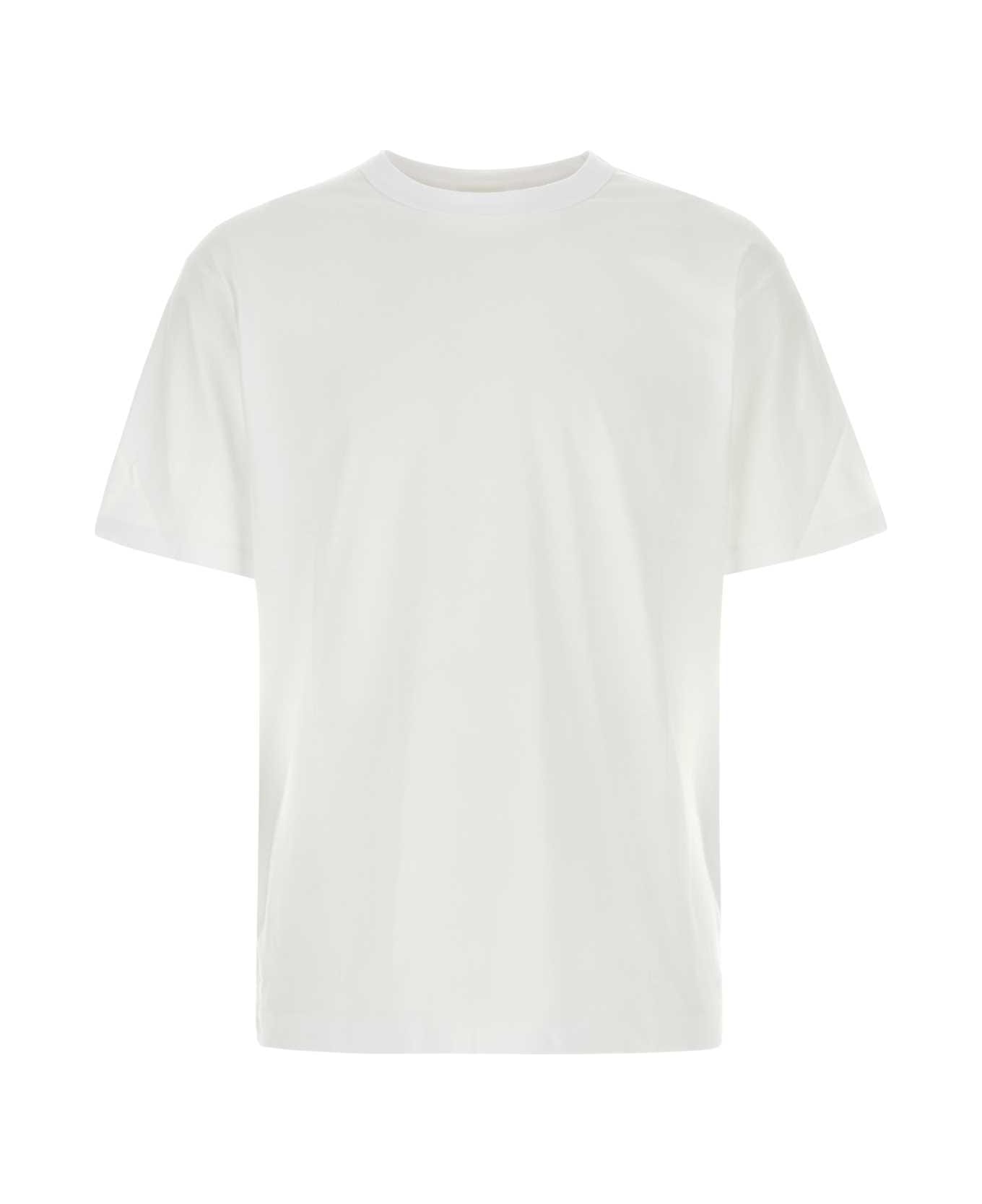 Dries Van Noten White Cotton Heer T-shirt - White