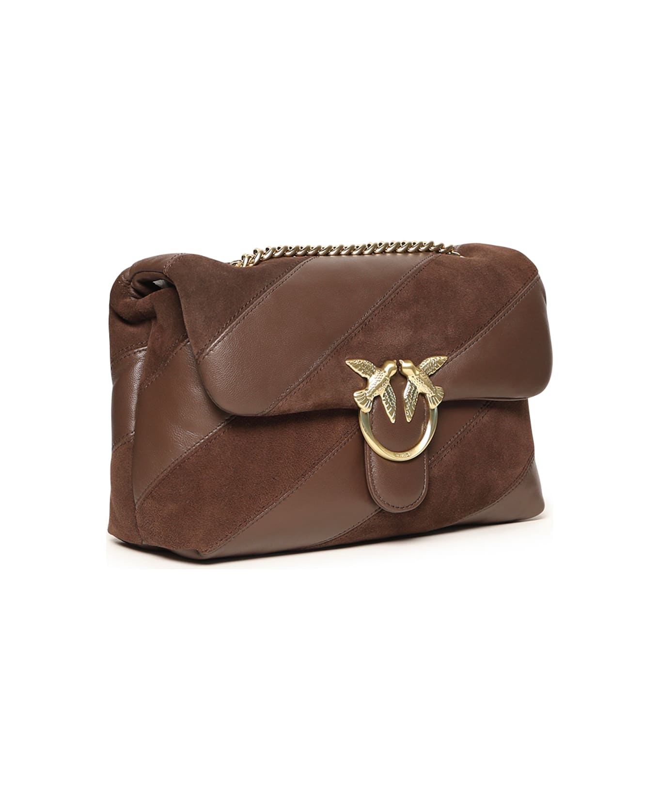 Pinko Classic Love Bag Puff Shoulder Bag - Brown