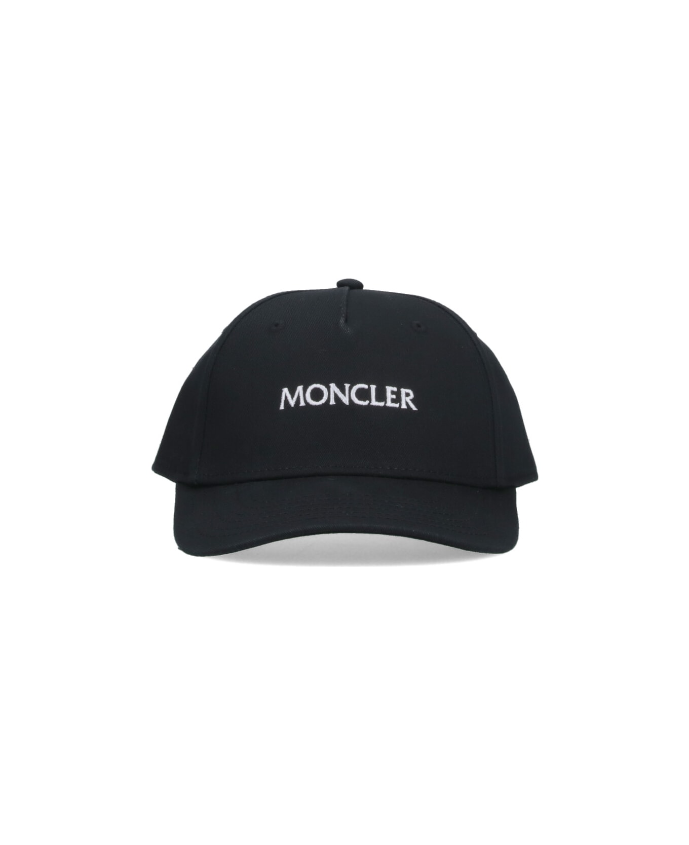 Moncler Logo Baseball Cap - Black  