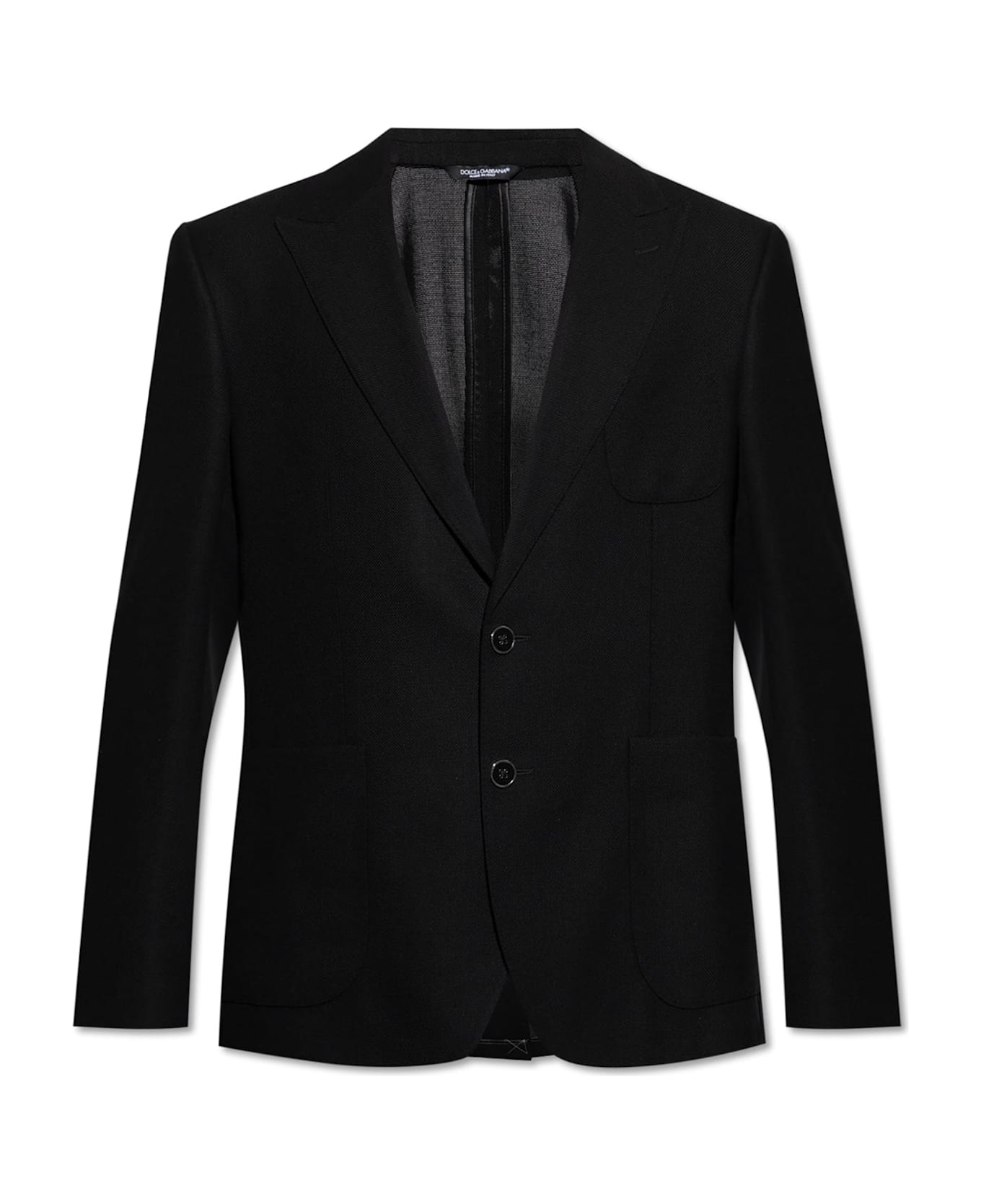 Dolce & Gabbana Wool Blazer - NERO