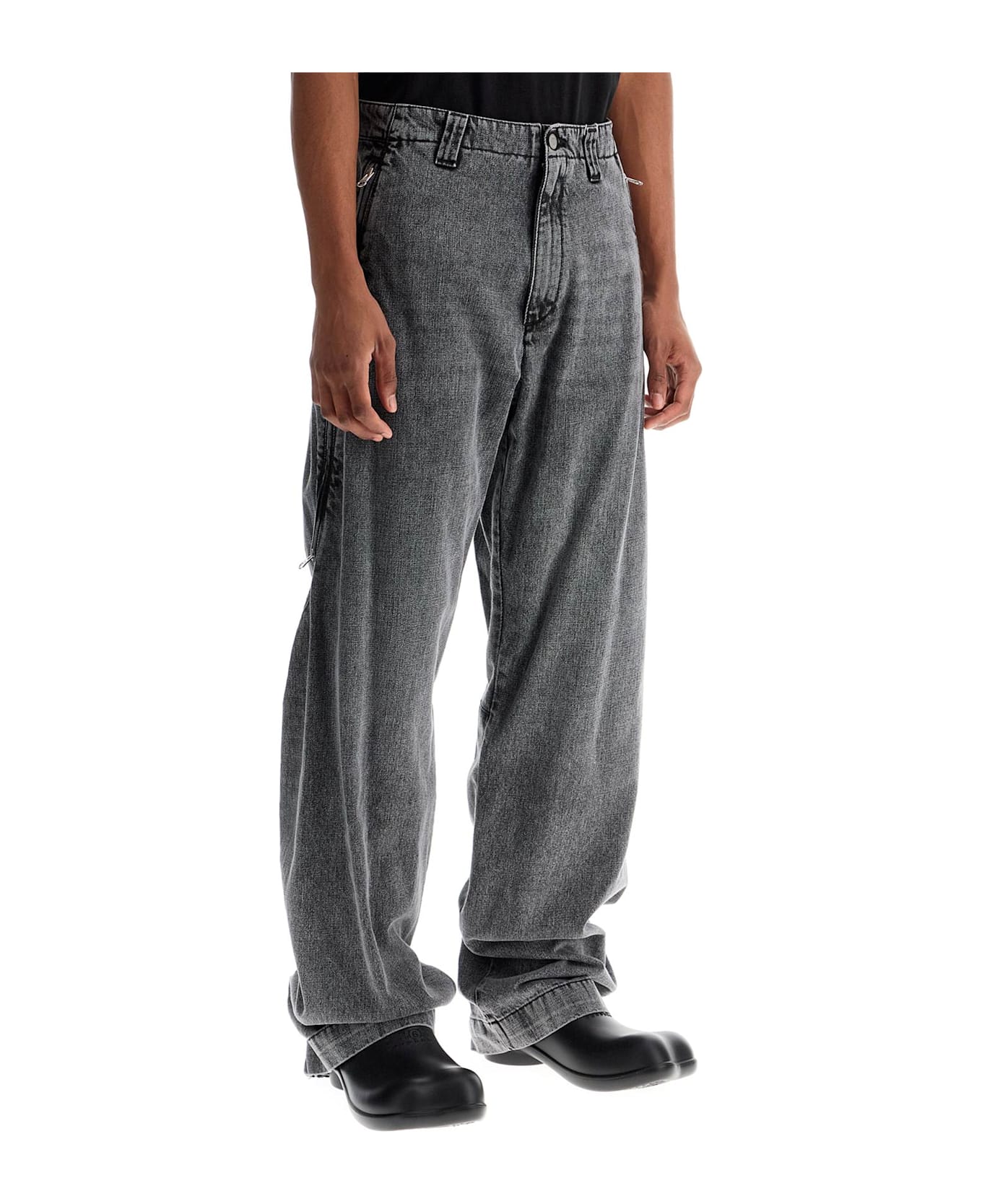 MM6 Maison Margiela Straight Jeans With Large Pockets