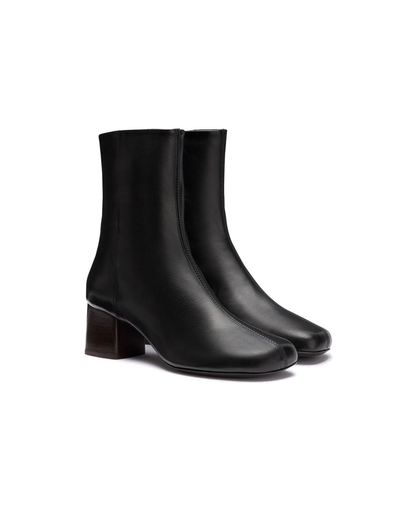 Lemaire Anatomic 55mm Boots - Black