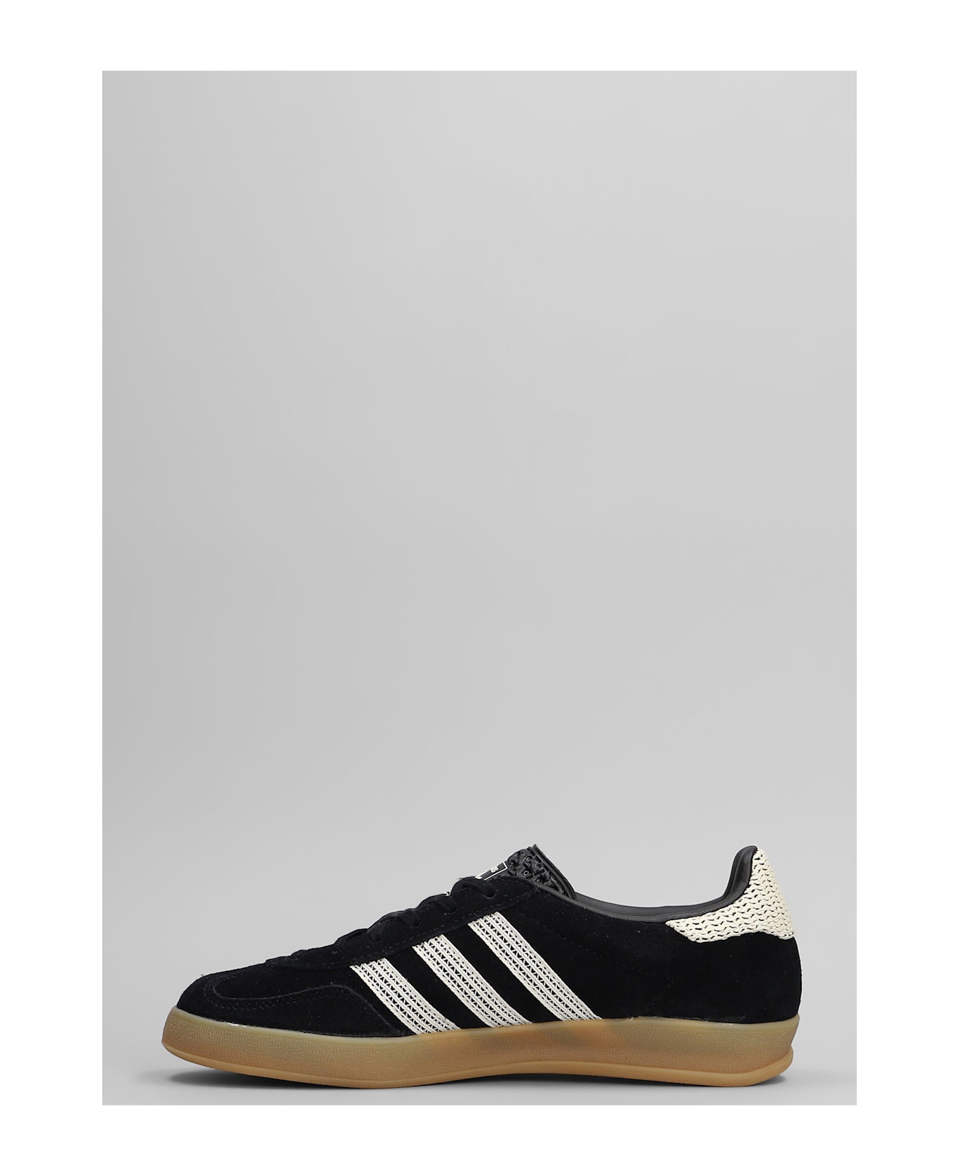Adidas Gazelle Indoor Sneakers In Black Suede - black