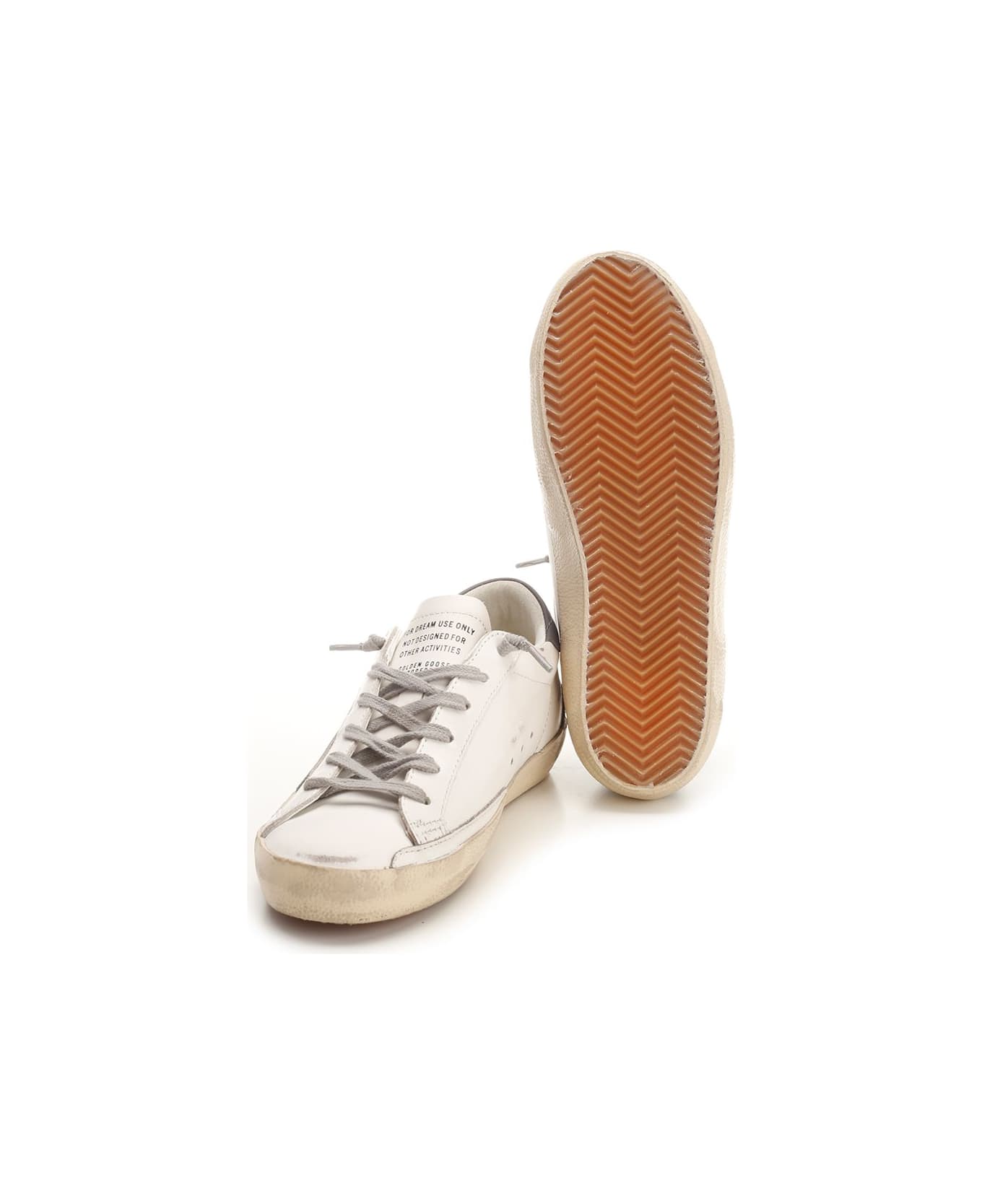 Golden Goose 'super Star' Sneakers - Grey