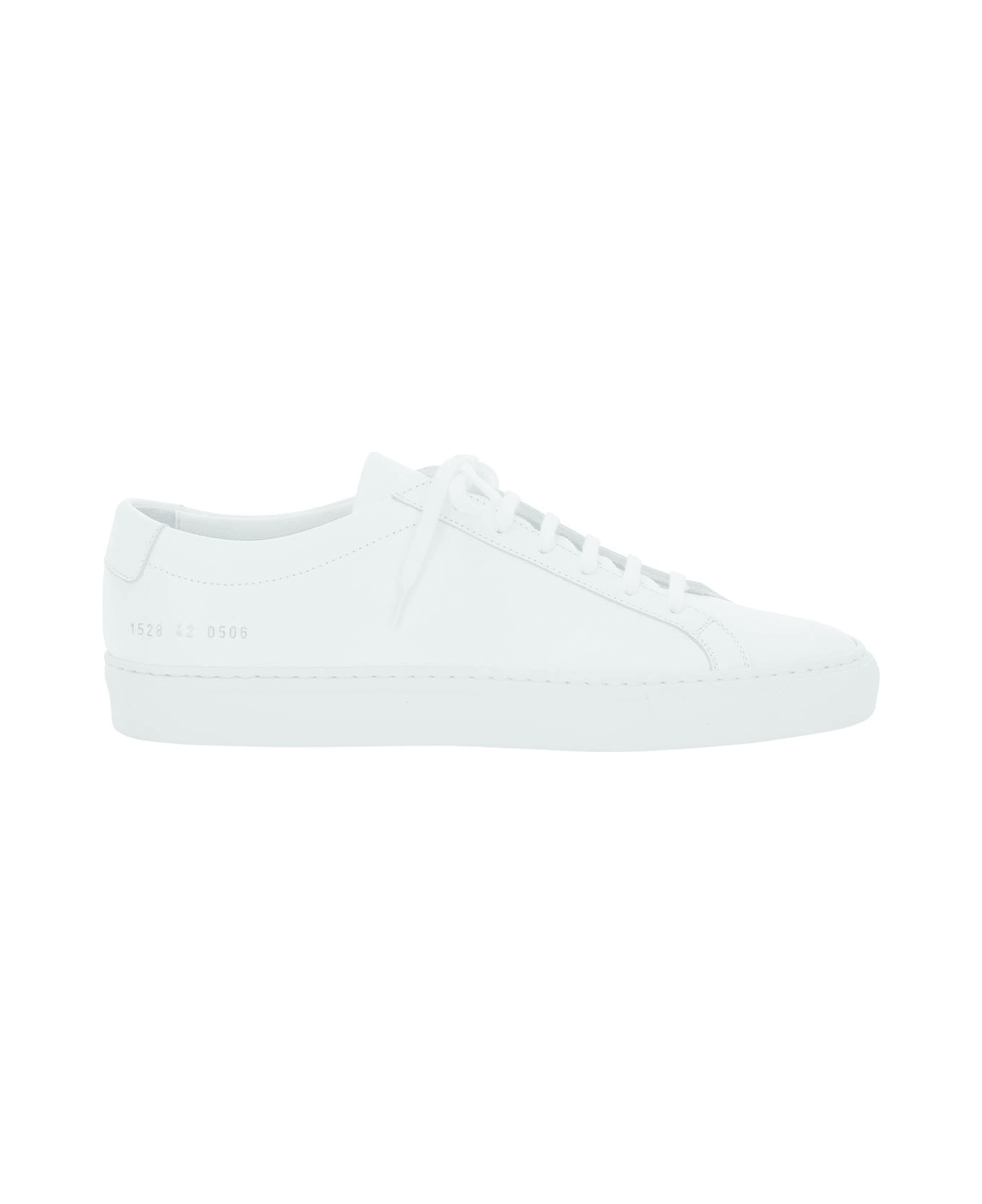 Common Projects Total White 'achilles' Sneakers - White スニーカー
