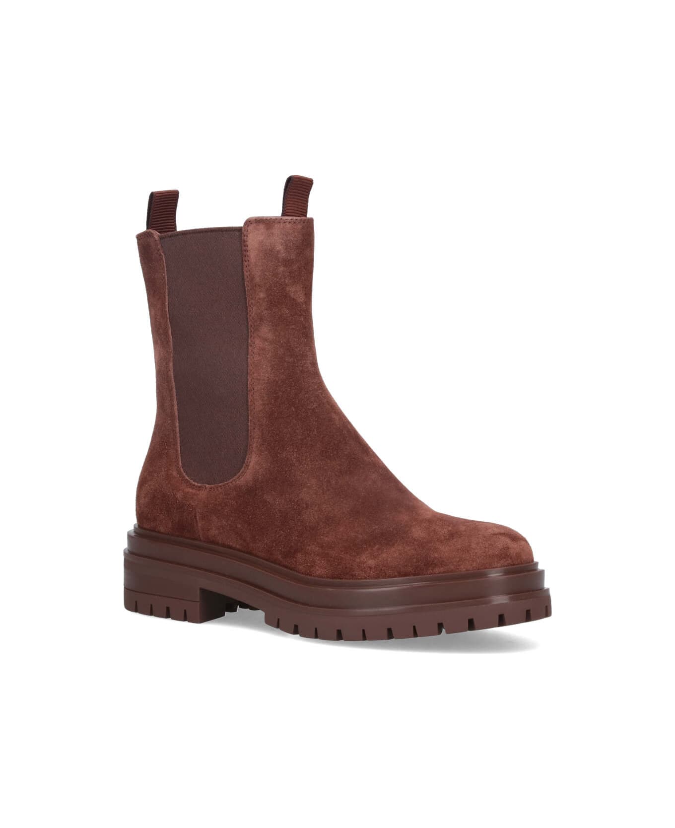 Gianvito Rossi 
chester
 Ankle Boots - Brown