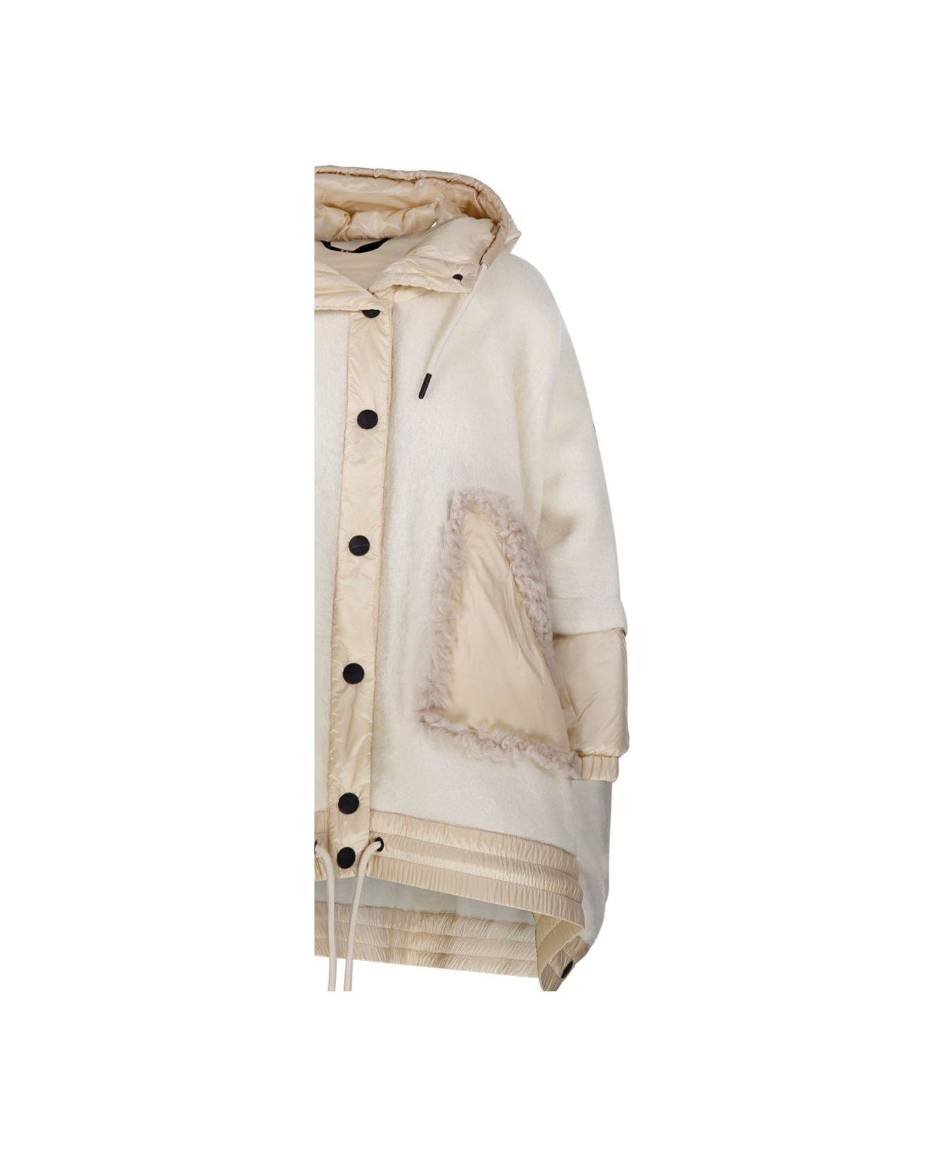 Moncler Grenoble Panelled Hooded Cape