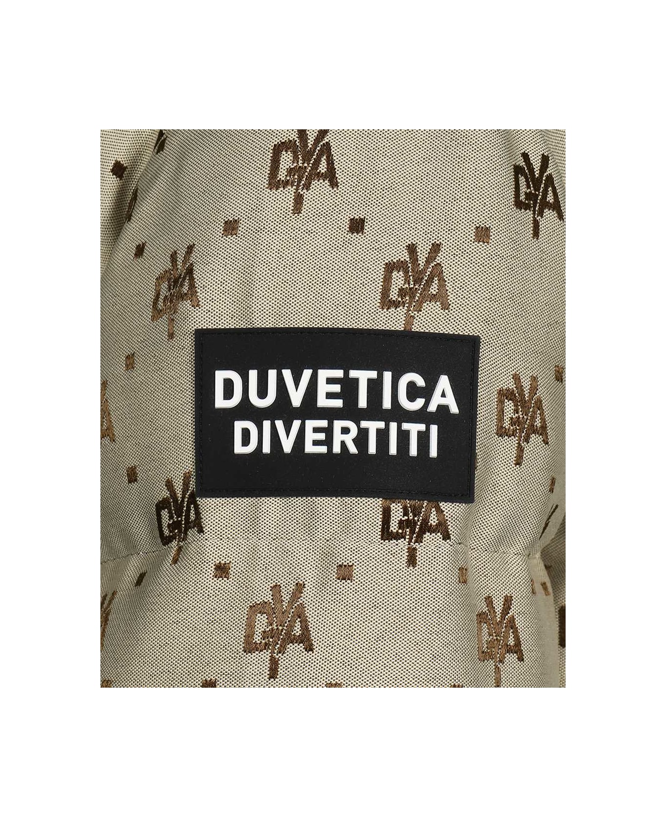 Duvetica Dima Viaggio Monogram Techno-nylon Down Jacket - grey