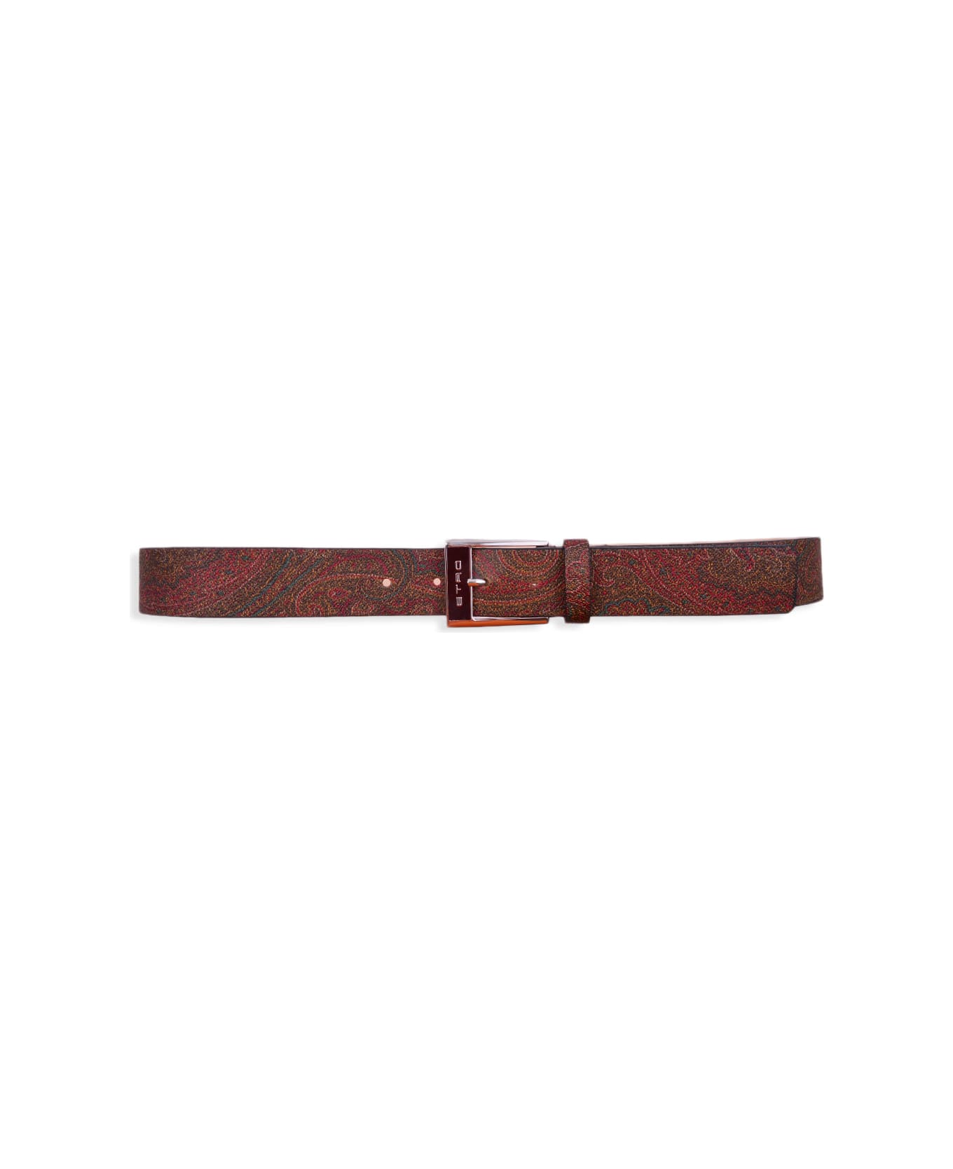 Etro Reversible Paisley Leather Belt - Multicolor
