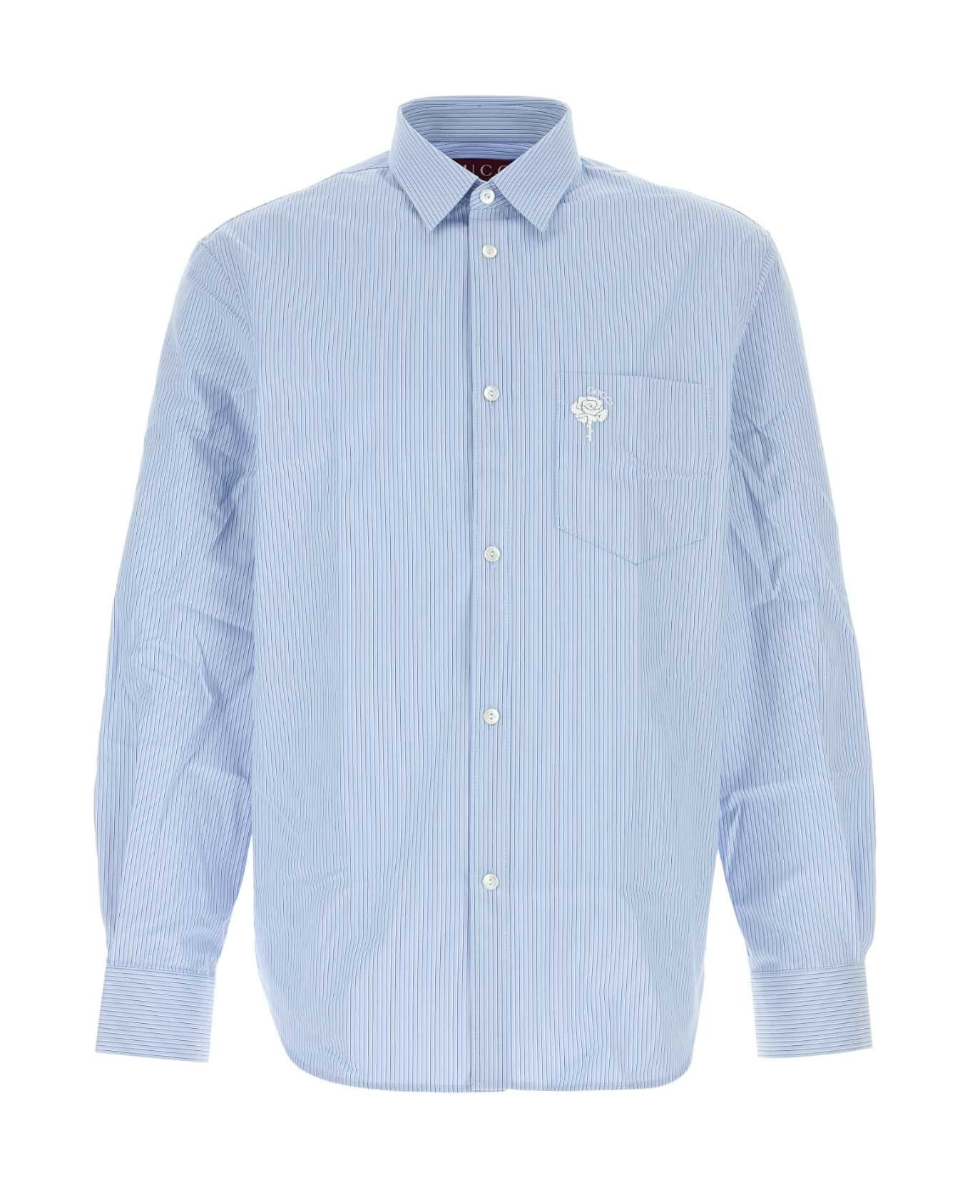 Embroidered Poplin Shirt - Thumbnail 2
