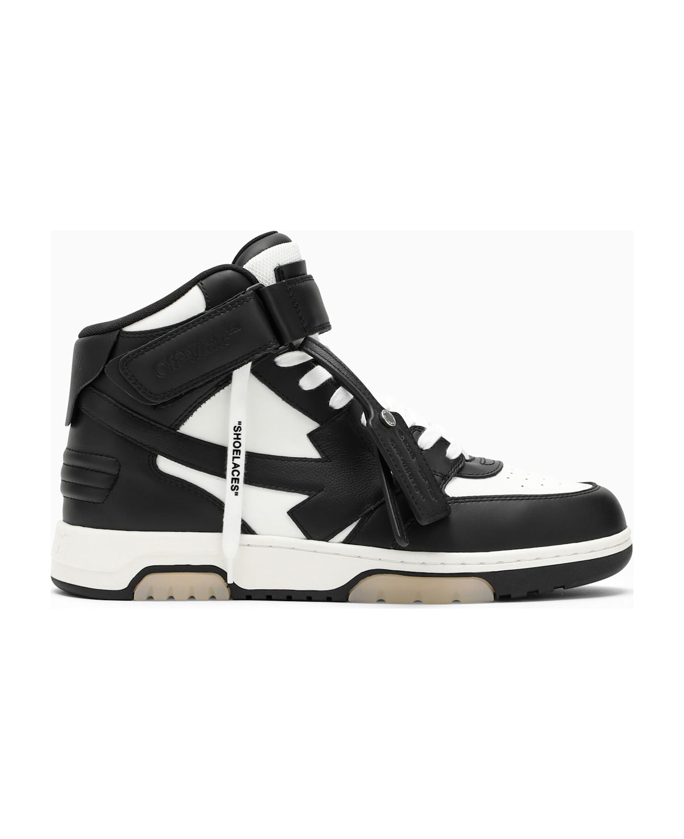 Off-White Out Of Office White\/black High Trainer - Black White