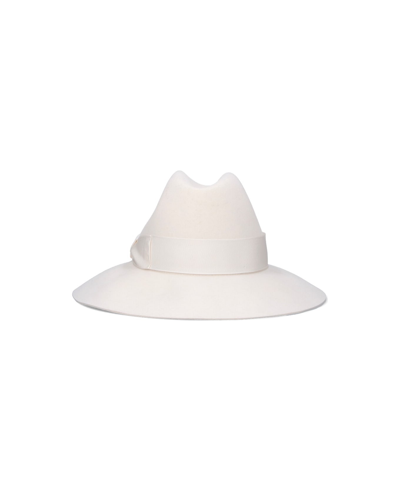 Borsalino 
monica
 Hat - White