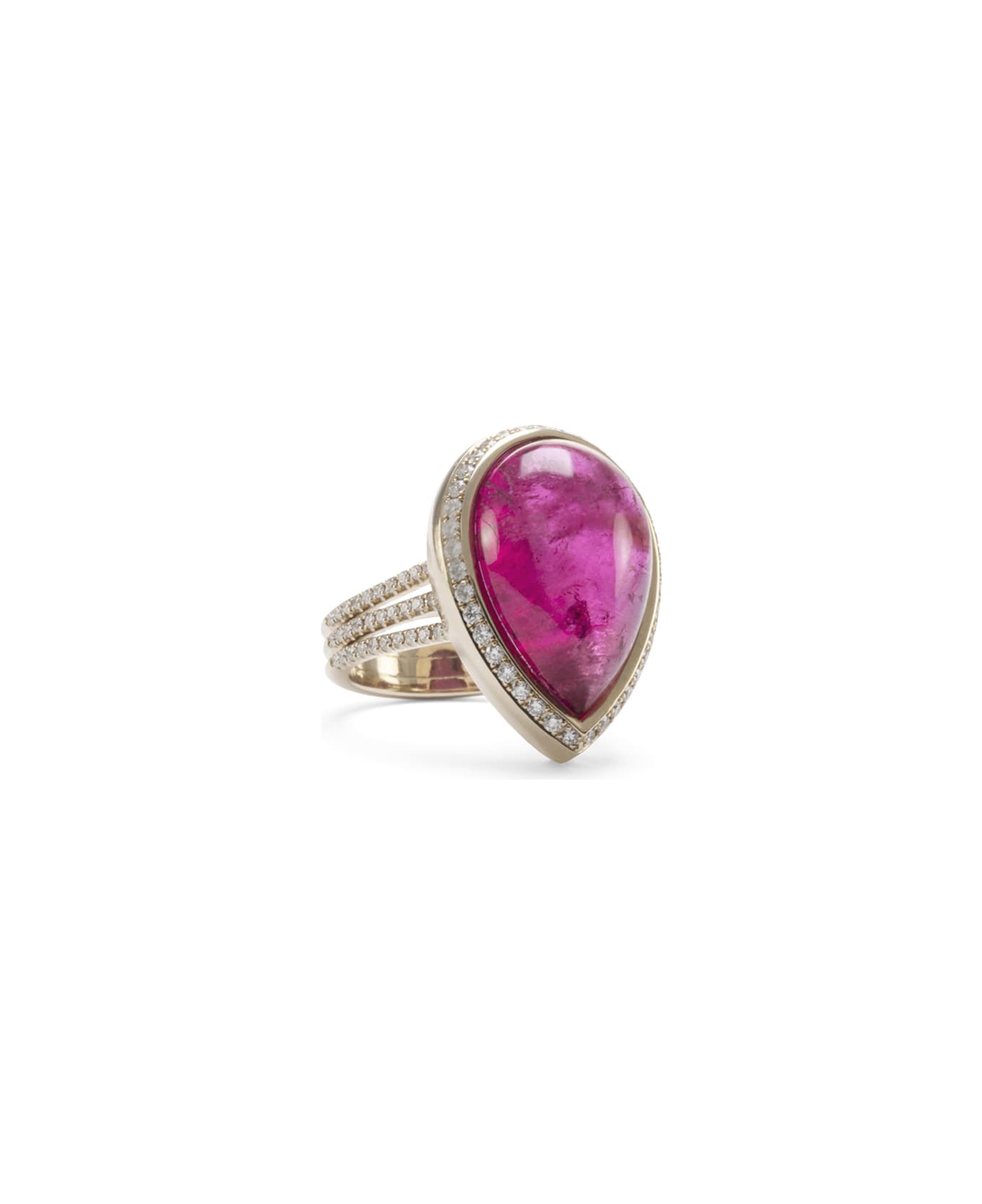 Lo Spazio Jewelry Lo Spazio Rubellite Ring - Pink