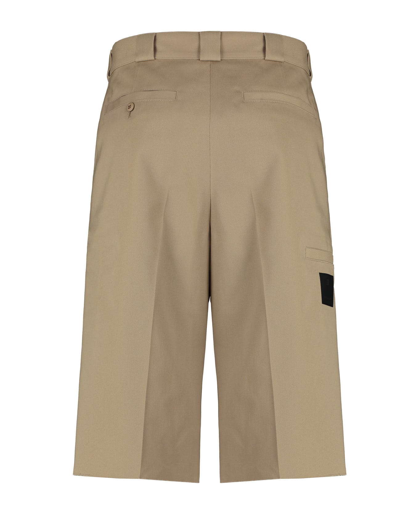 Givenchy Blend Cotton Bermuda Shorts - Beige