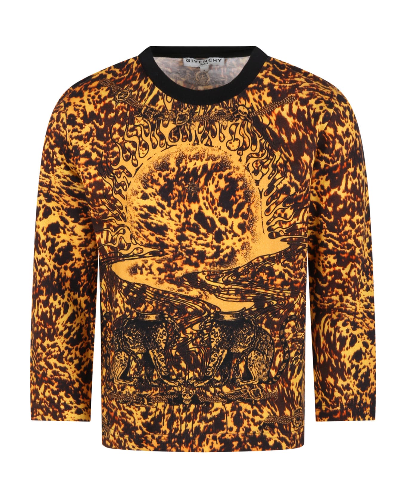 Givenchy Multicolor T-shirt For Boy With Print - Multicolor