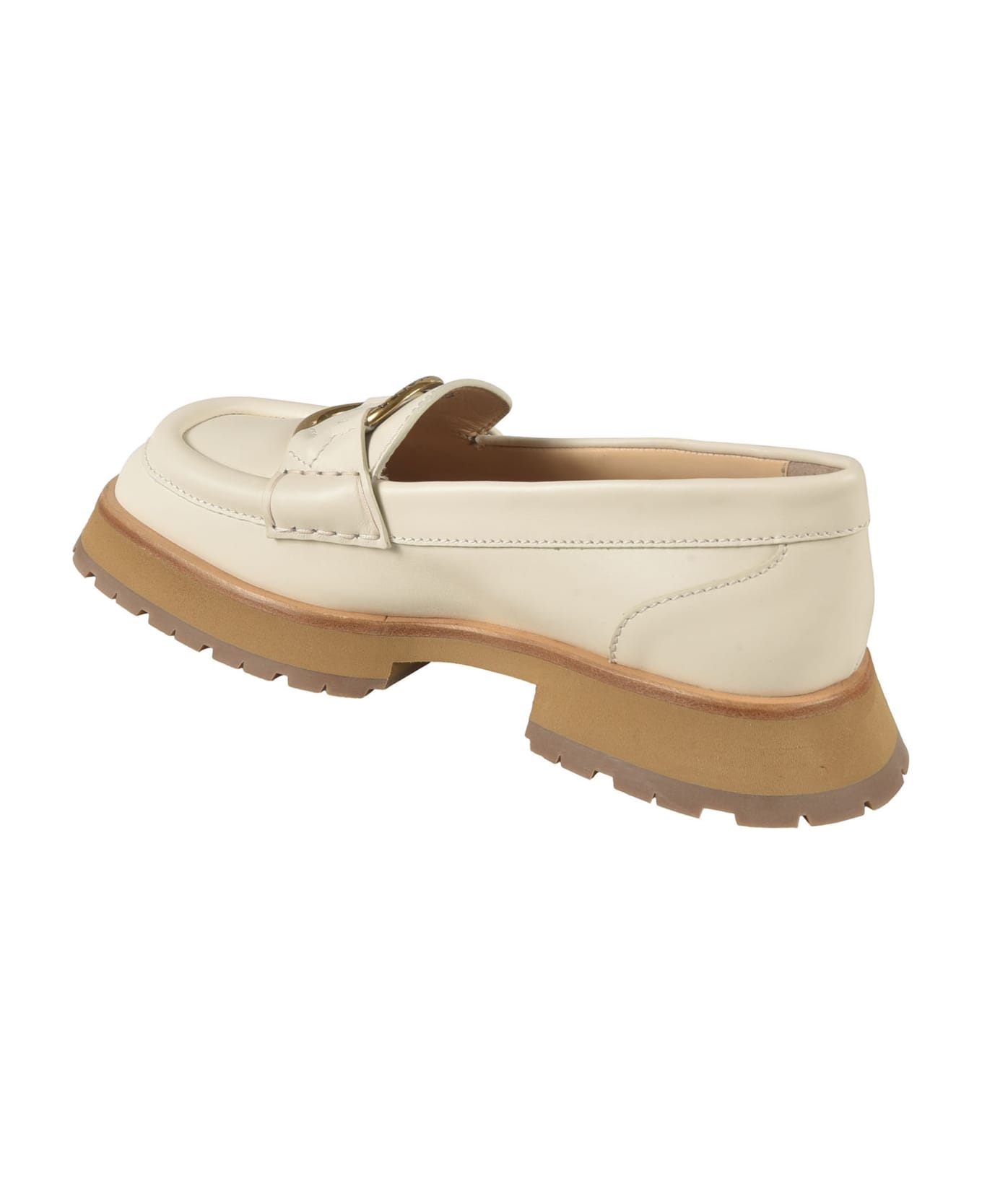 Moncler Bell Loafers - Cream