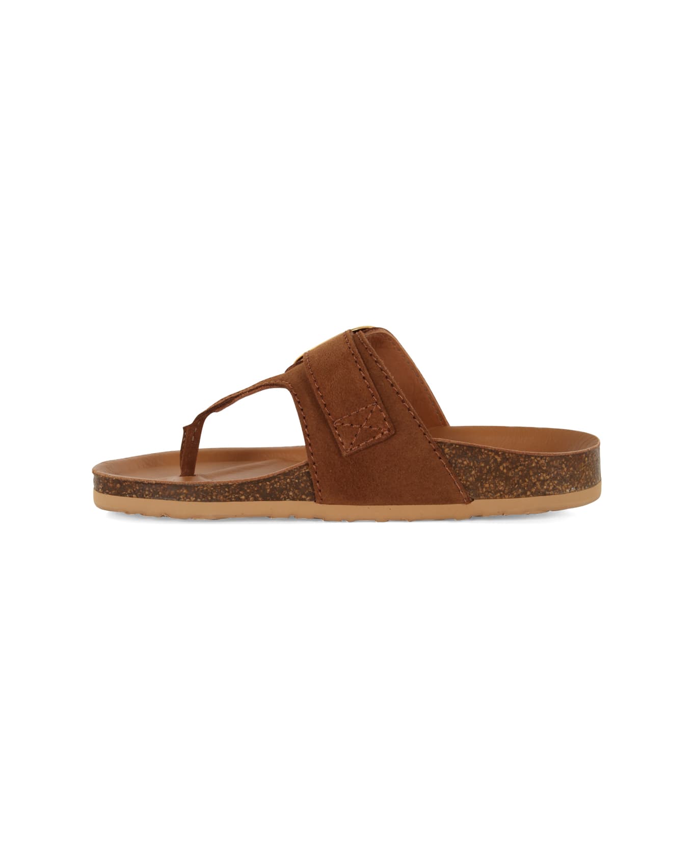 See by Chloé Chany Fussbett Sandals - Tobacco サンダル