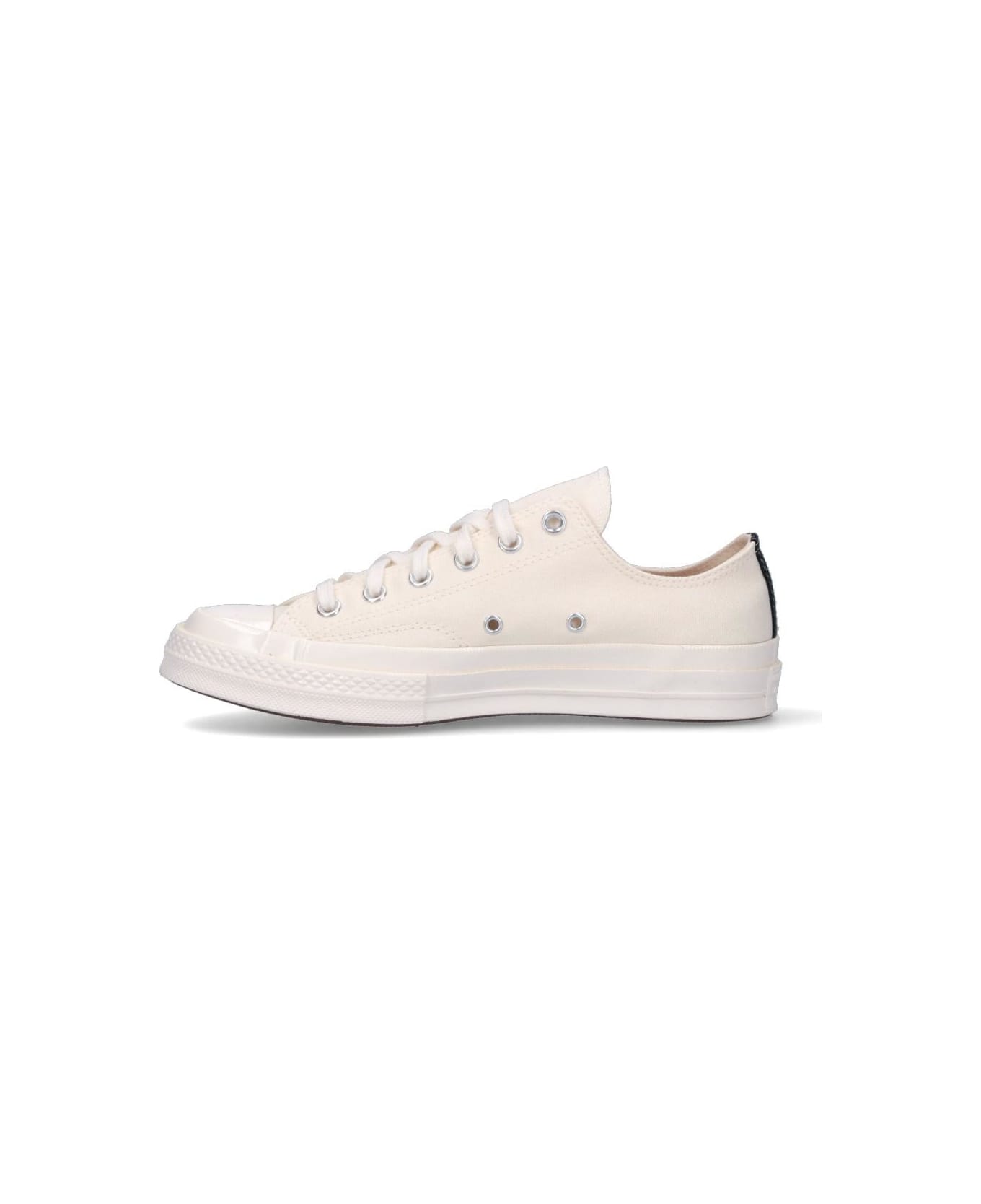 Comme des Garçons Play 'converse Chuck 70' Low Sneakers - WHITE