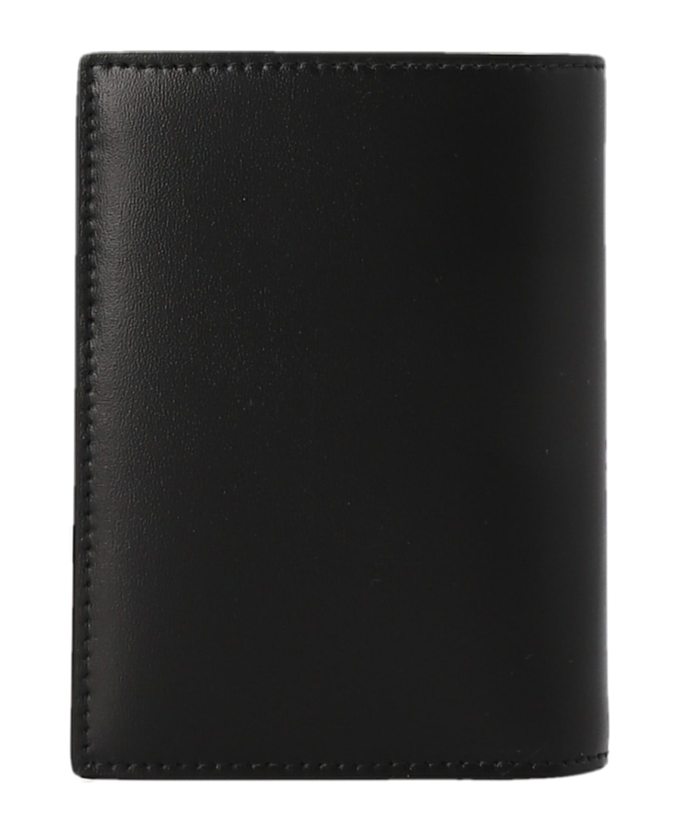 Saint Laurent Cassandre Credit Card Wallet - Black