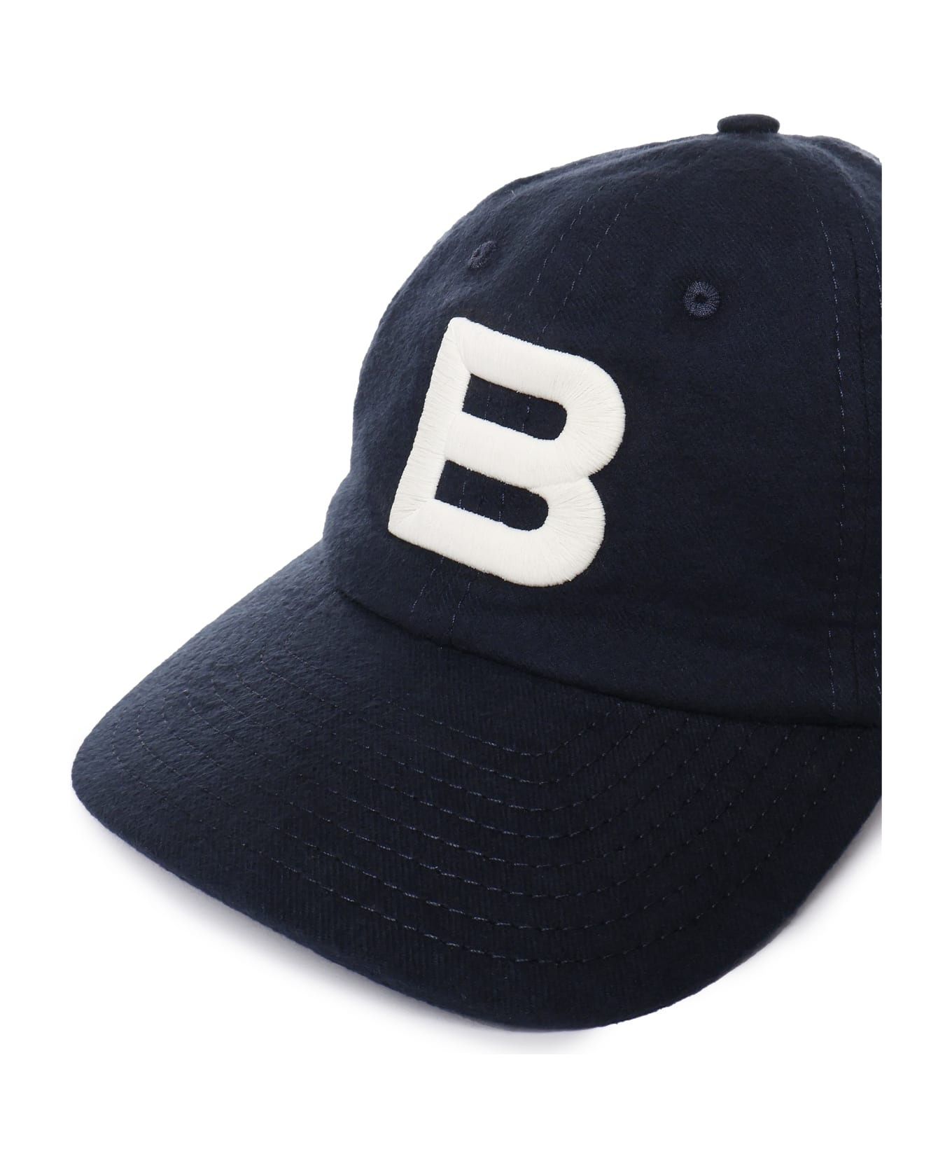 Bally Baseball Hat In Cotton - BLUE