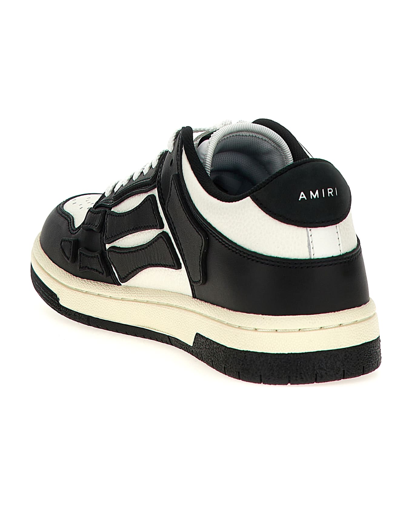 AMIRI 
skel Top Low
 Sneakers - White/Black