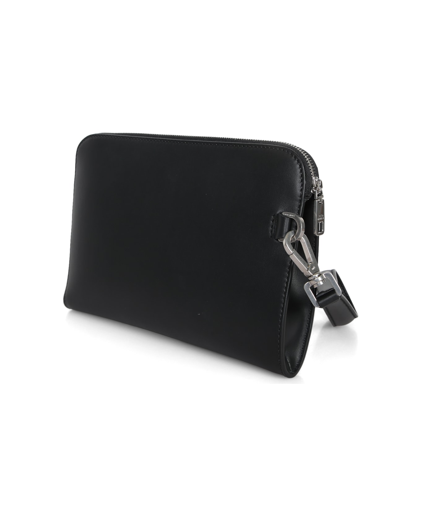 Dolce 
Gabbana Logo Pouch Bag - Black