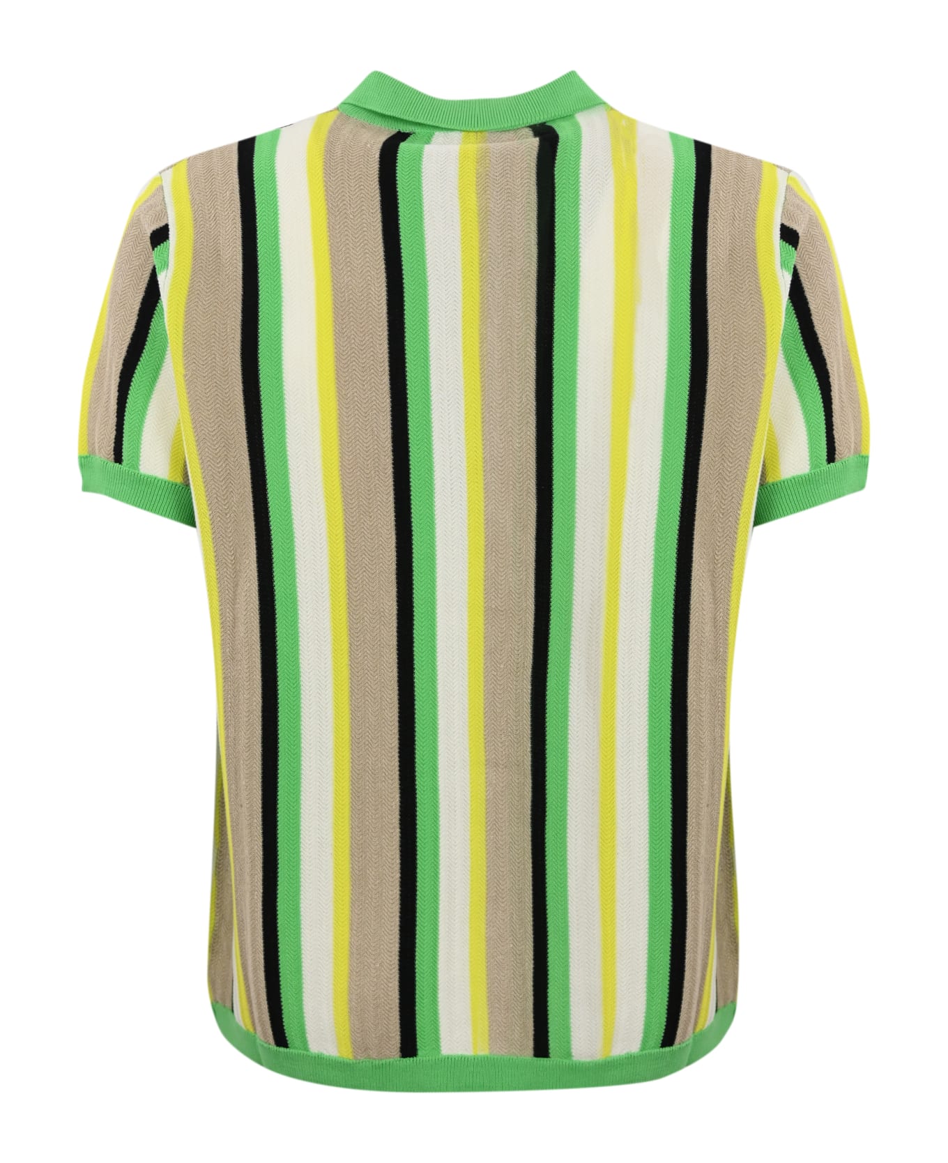 Amaranto Striped Knit Shirt - Corda