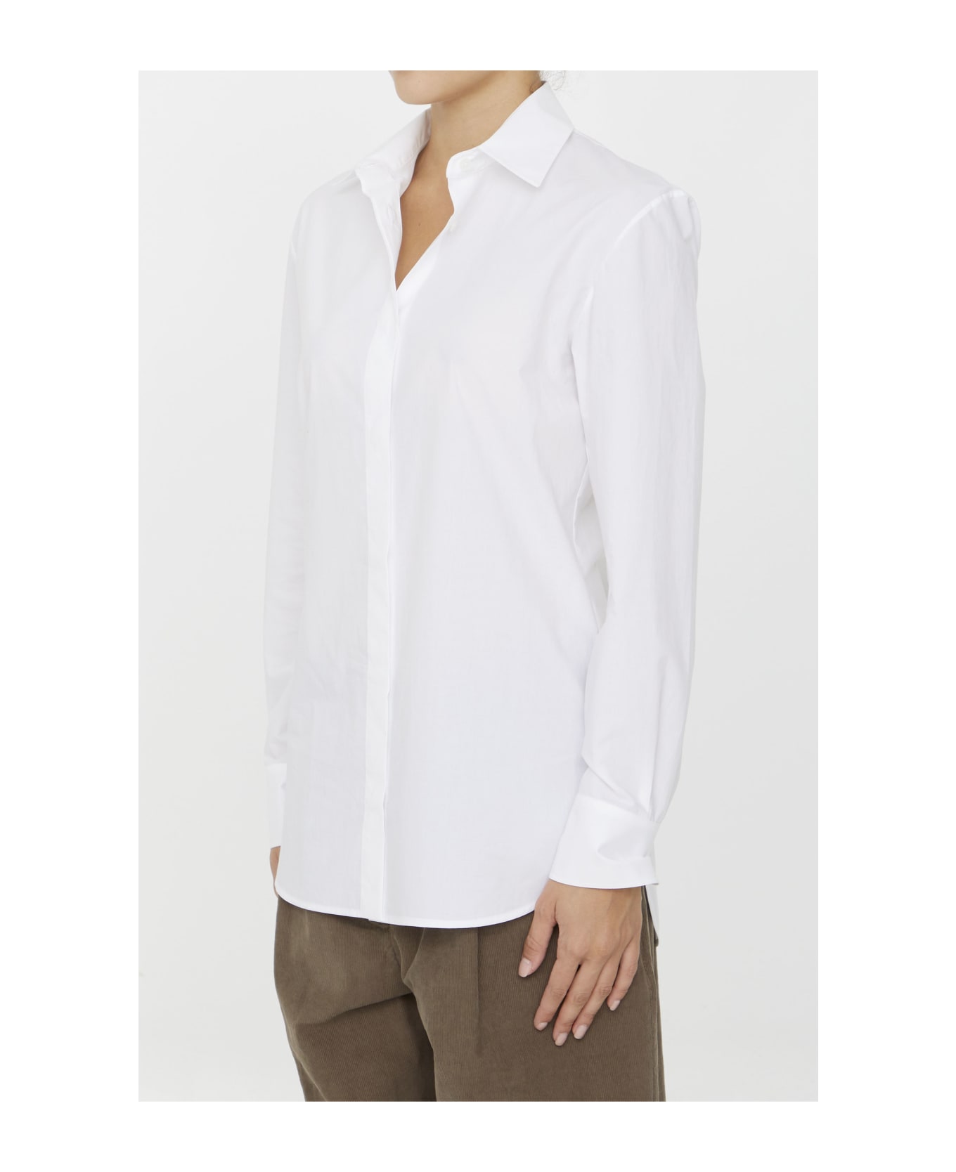 The Row Derica Shirt - WHITE