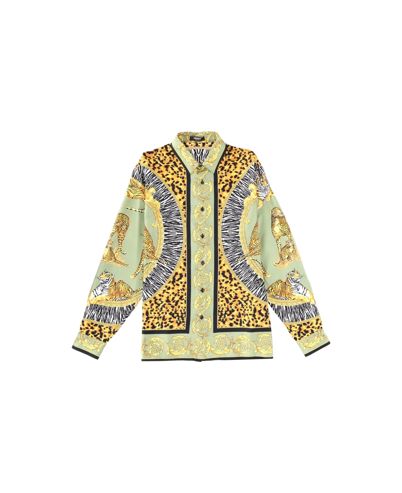 Versace "wild Cats" Shirt - MULTICOLOUR