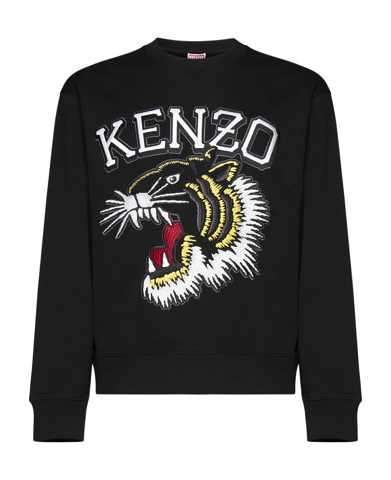 Kenzo Tiger Varsity Classic Sweatshirt - Black フリース