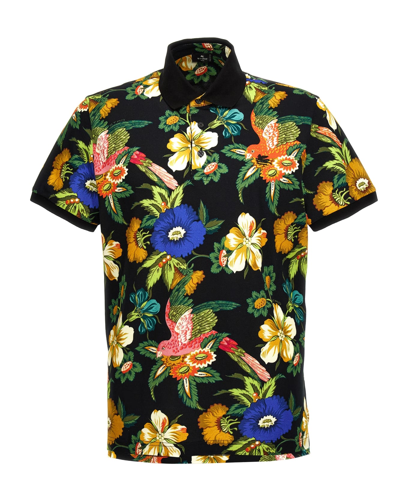 Etro Patterned Polo Shirt - Multicolor