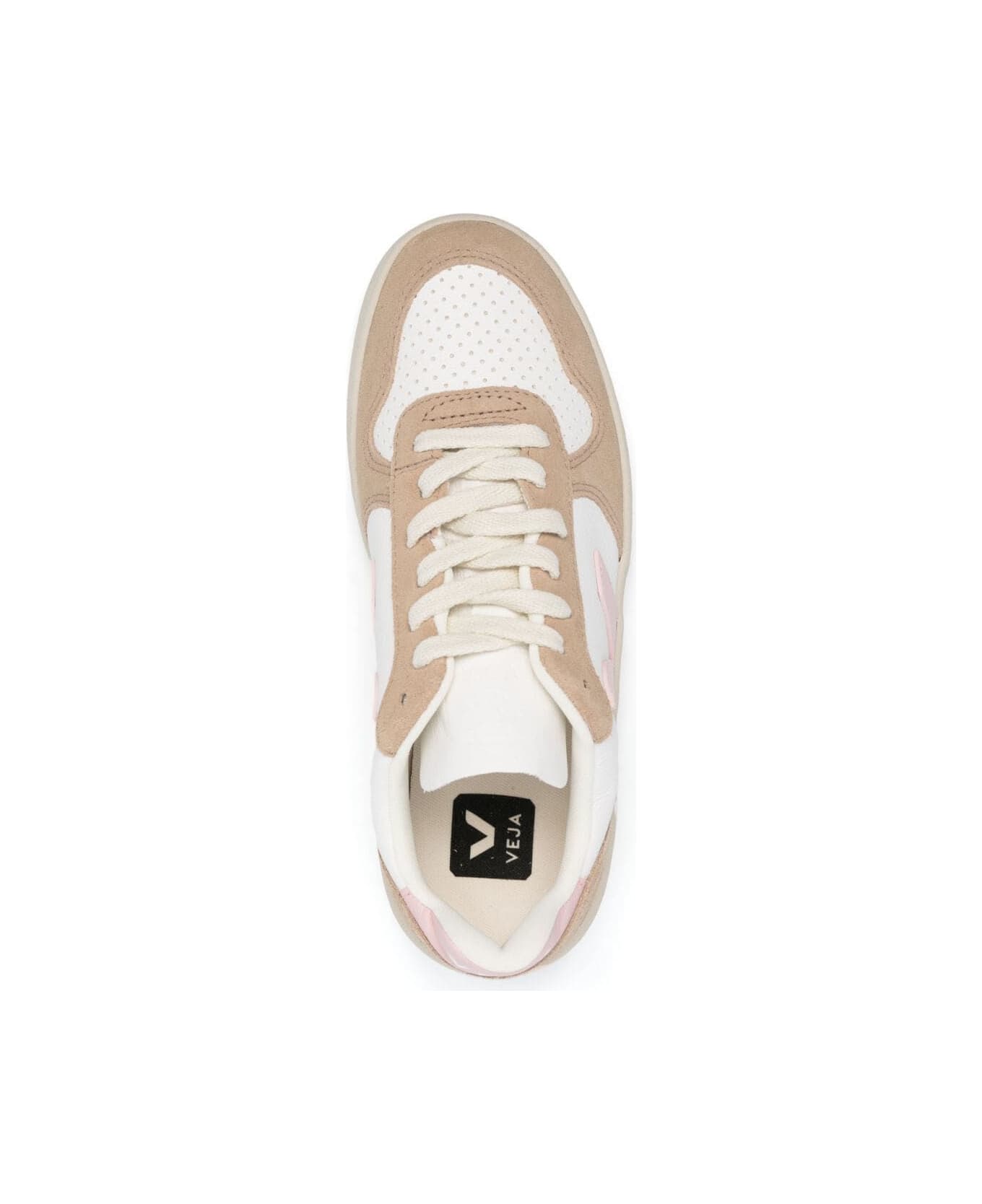 Veja V-10 Sneakers - White Petale Sahara