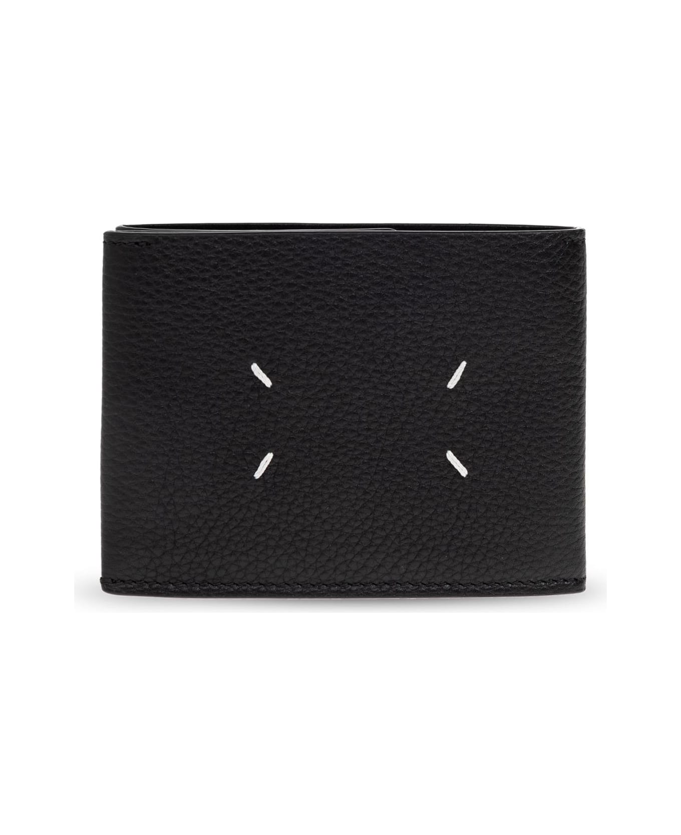 Maison Margiela Leather Wallet - Nero
