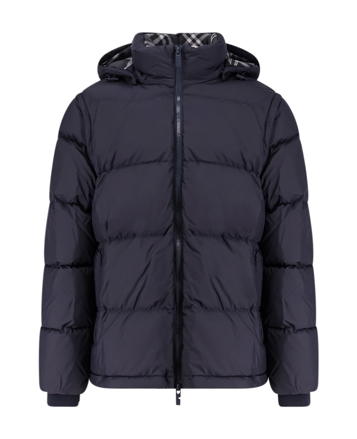 Burberry Bideford Nylon Down Jacket - Blue